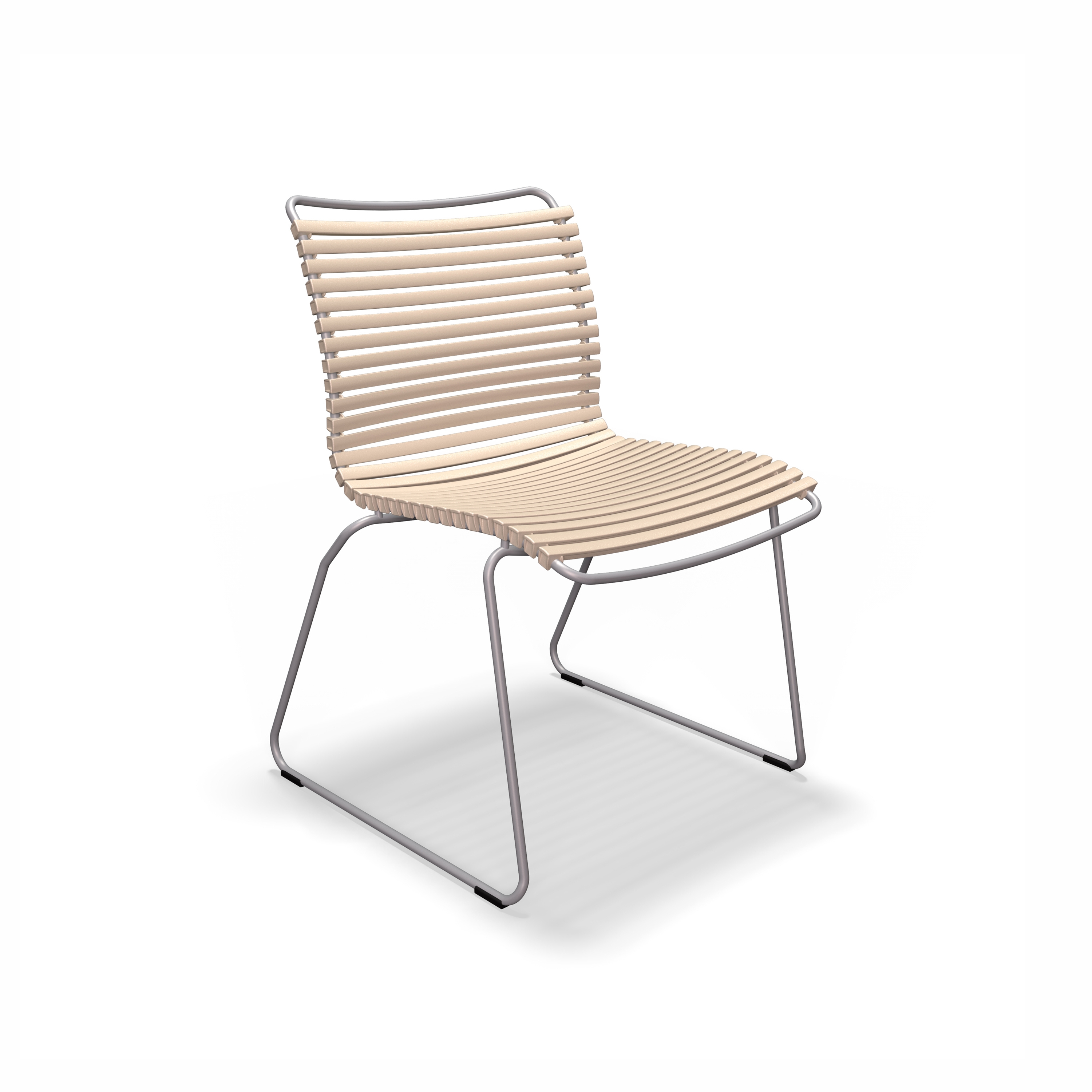 CLICK | Dining Chair without armrest Beige