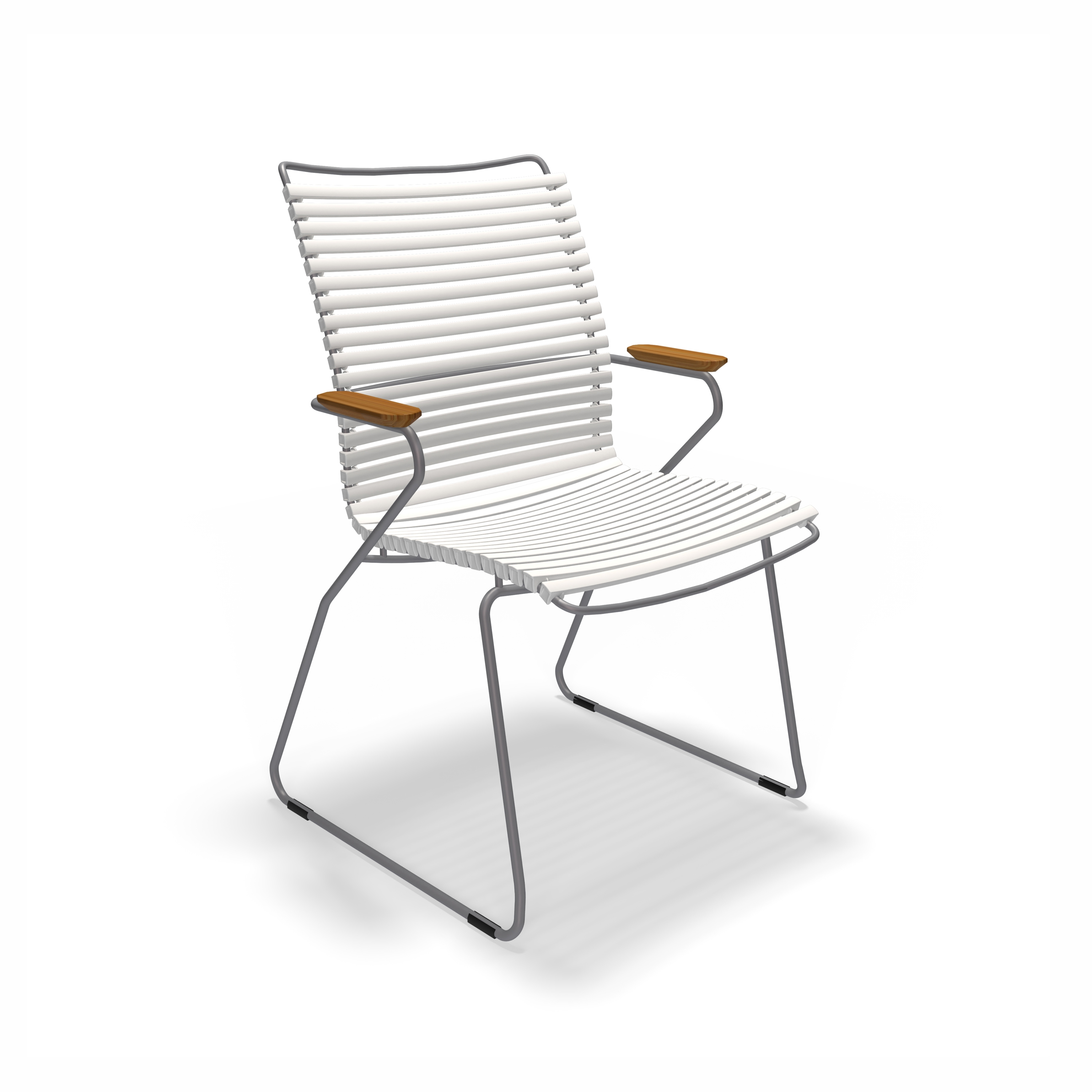 CLICK | Dining Chair tall back Muted White