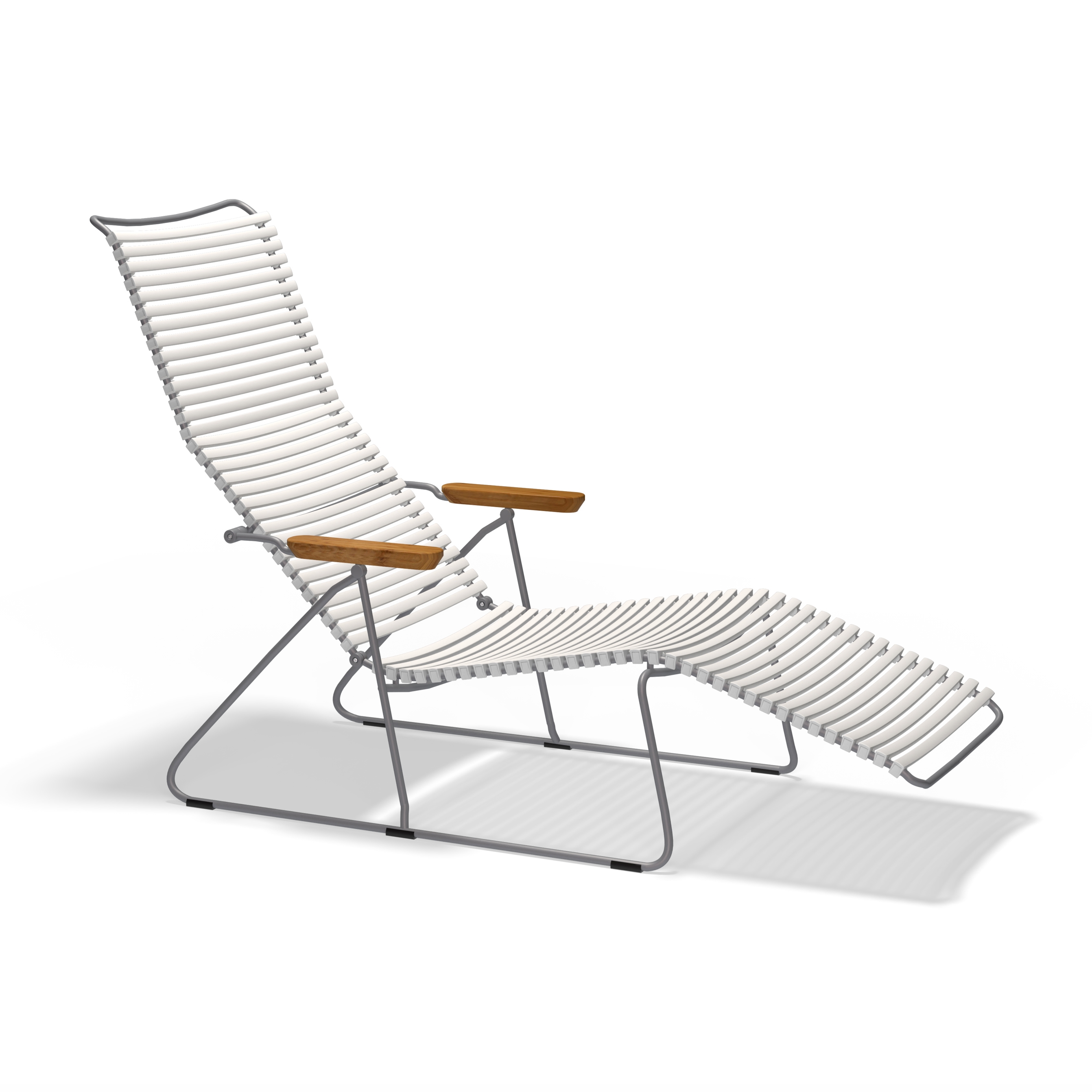 CLICK | Sunlounger Muted White