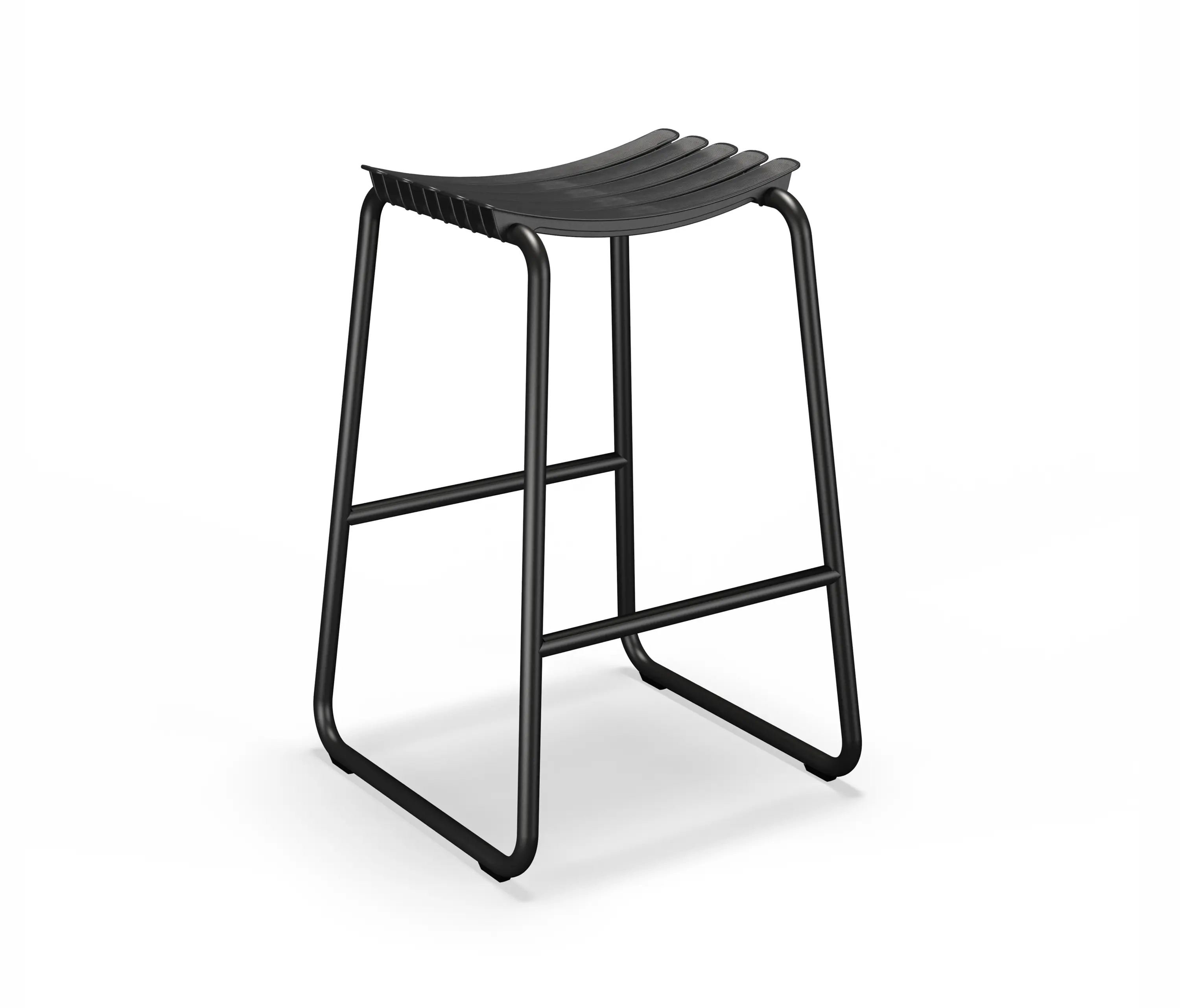 HOUE - ReCLIPS | Bar stool Black