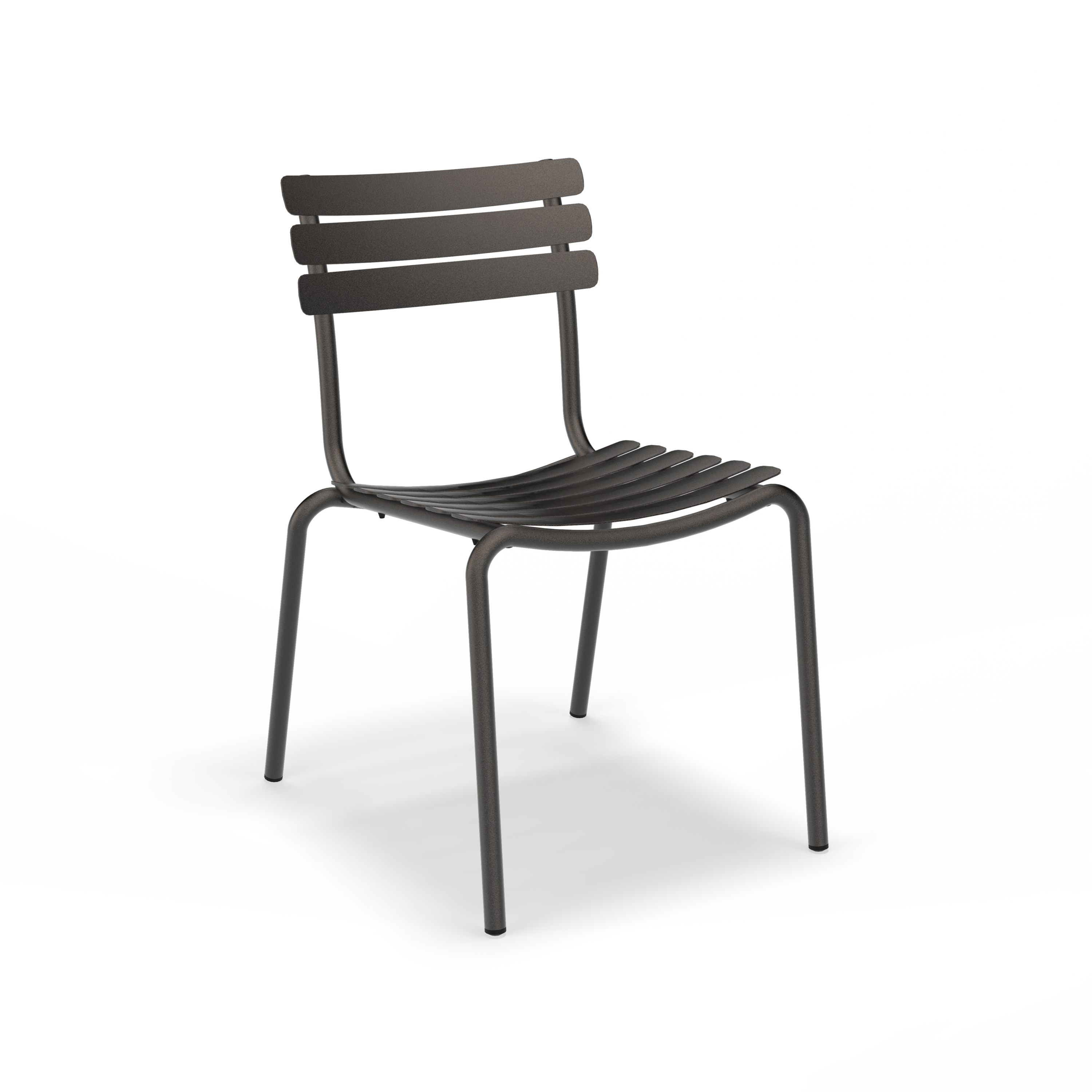 ALUA | Dining Chair without armrest Black