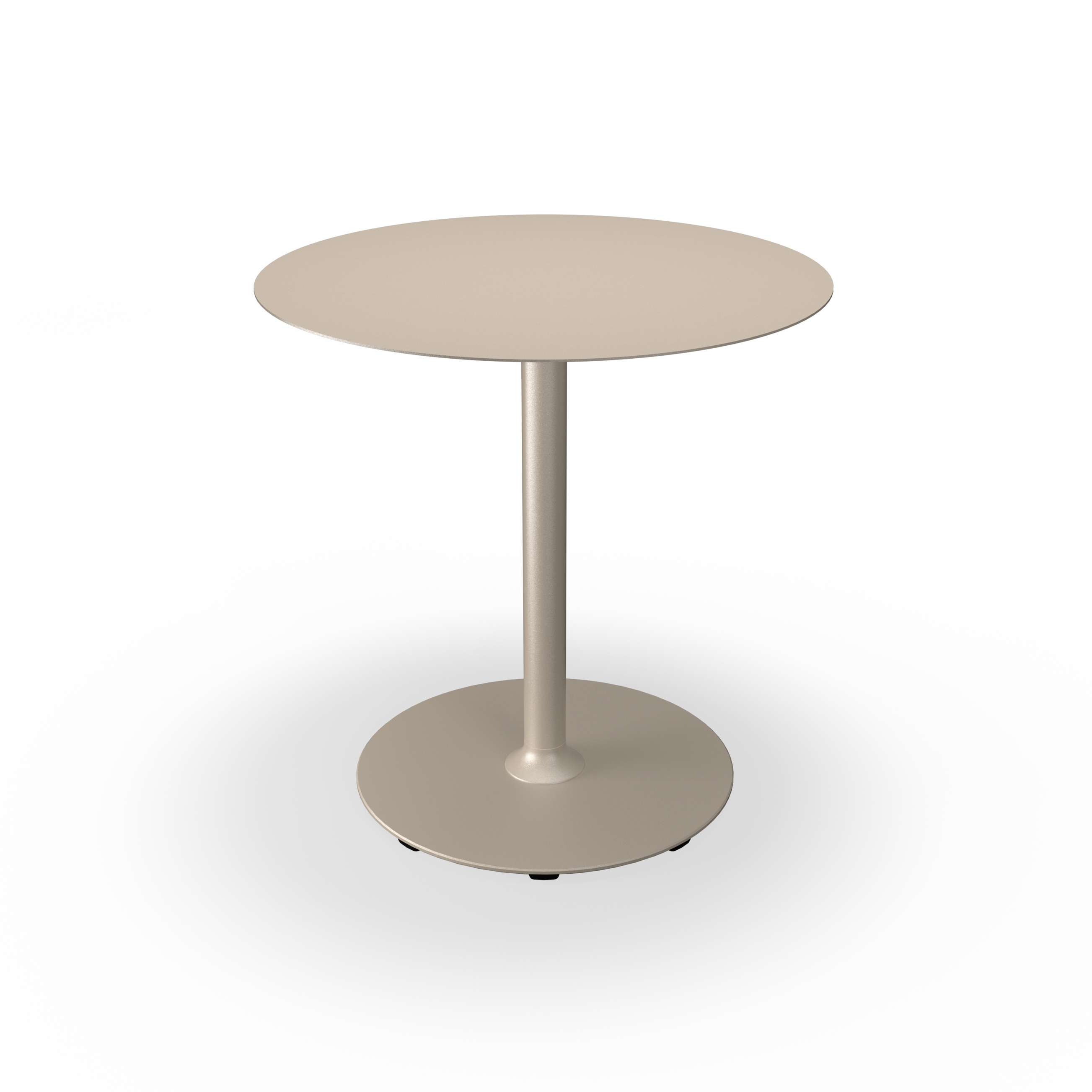 PICO | Café Table with round base Ø74 cm Beige