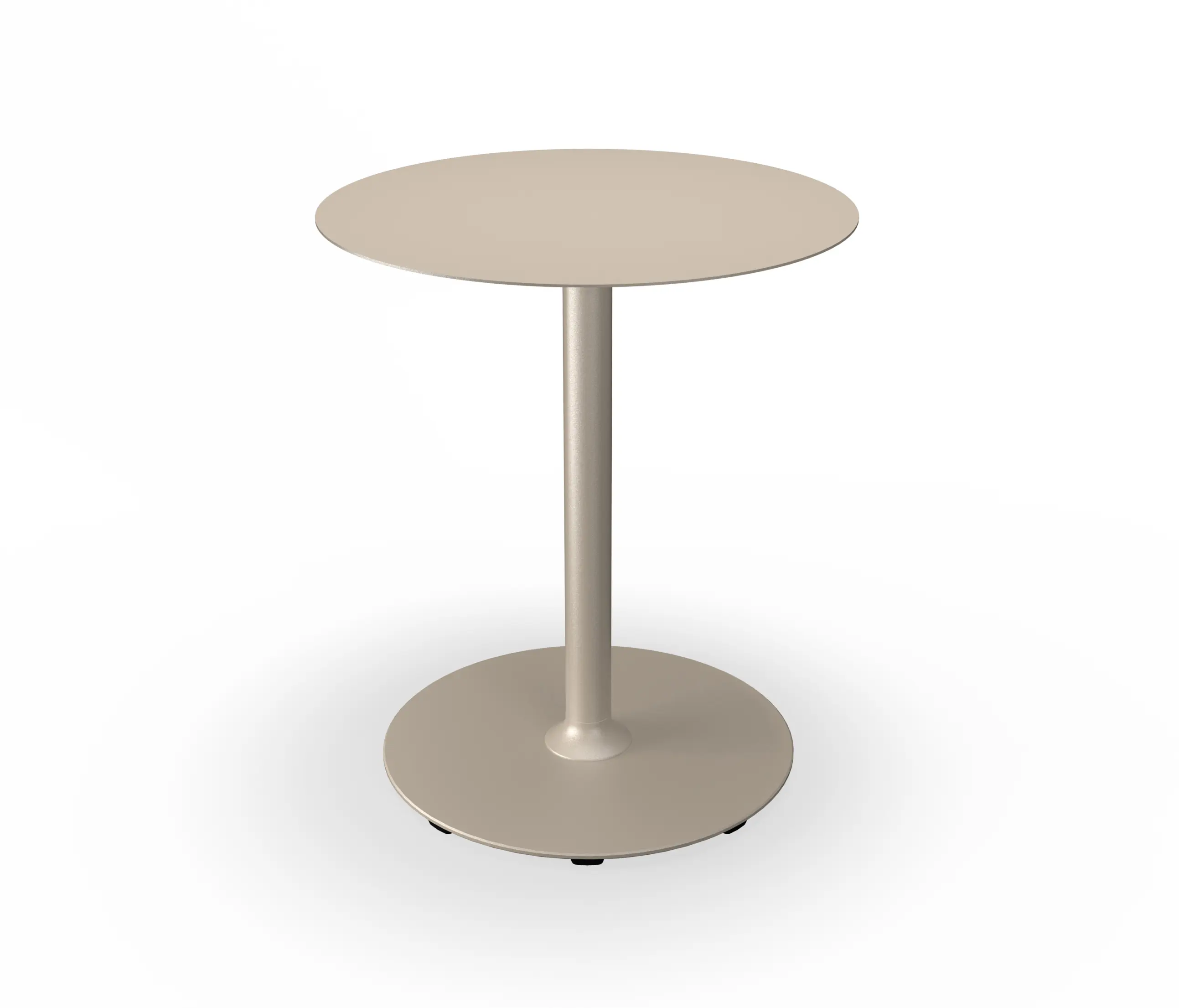 HOUE - PICO | Café Table with round base Ø64 cm Beige