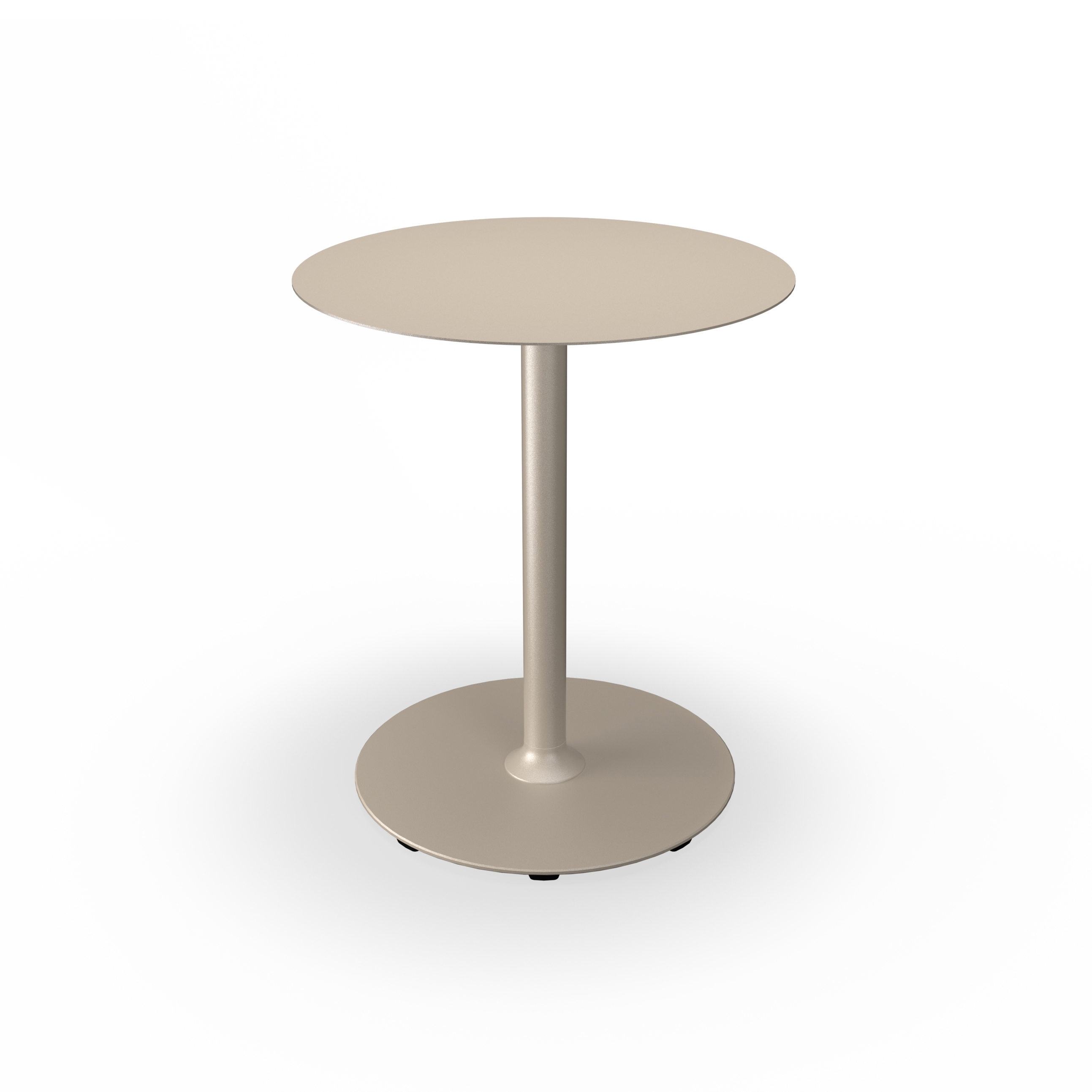 PICO | Café Table with round base Ø64 cm Beige
