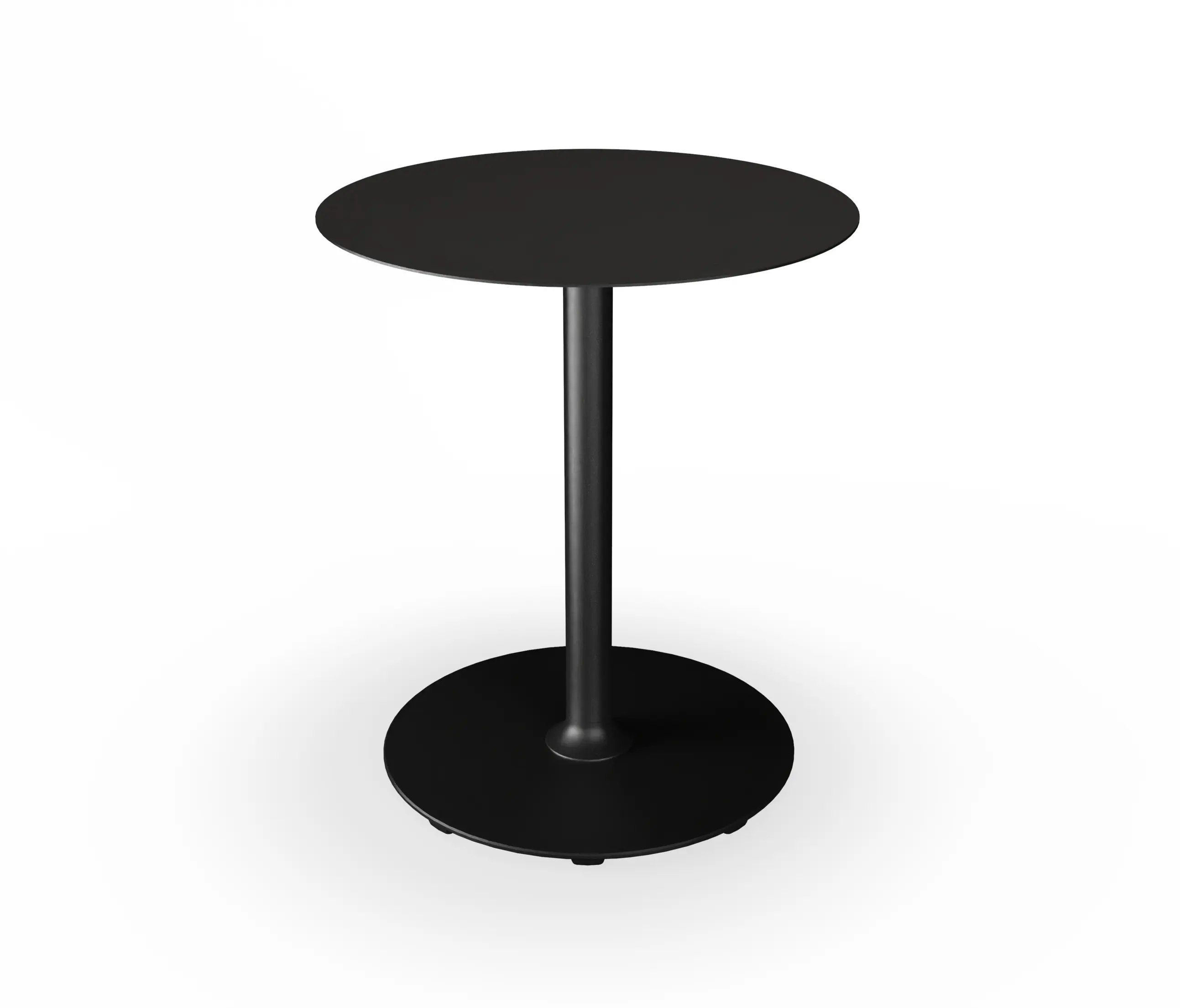HOUE - PICO | Café Table with round base Ø64 cm Black