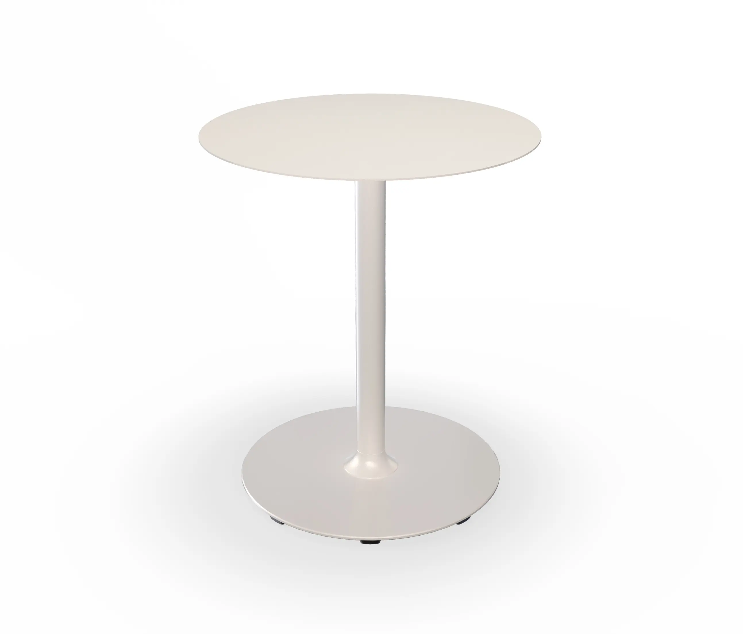 HOUE - PICO | Café Table with round base Ø64 cm Muted White