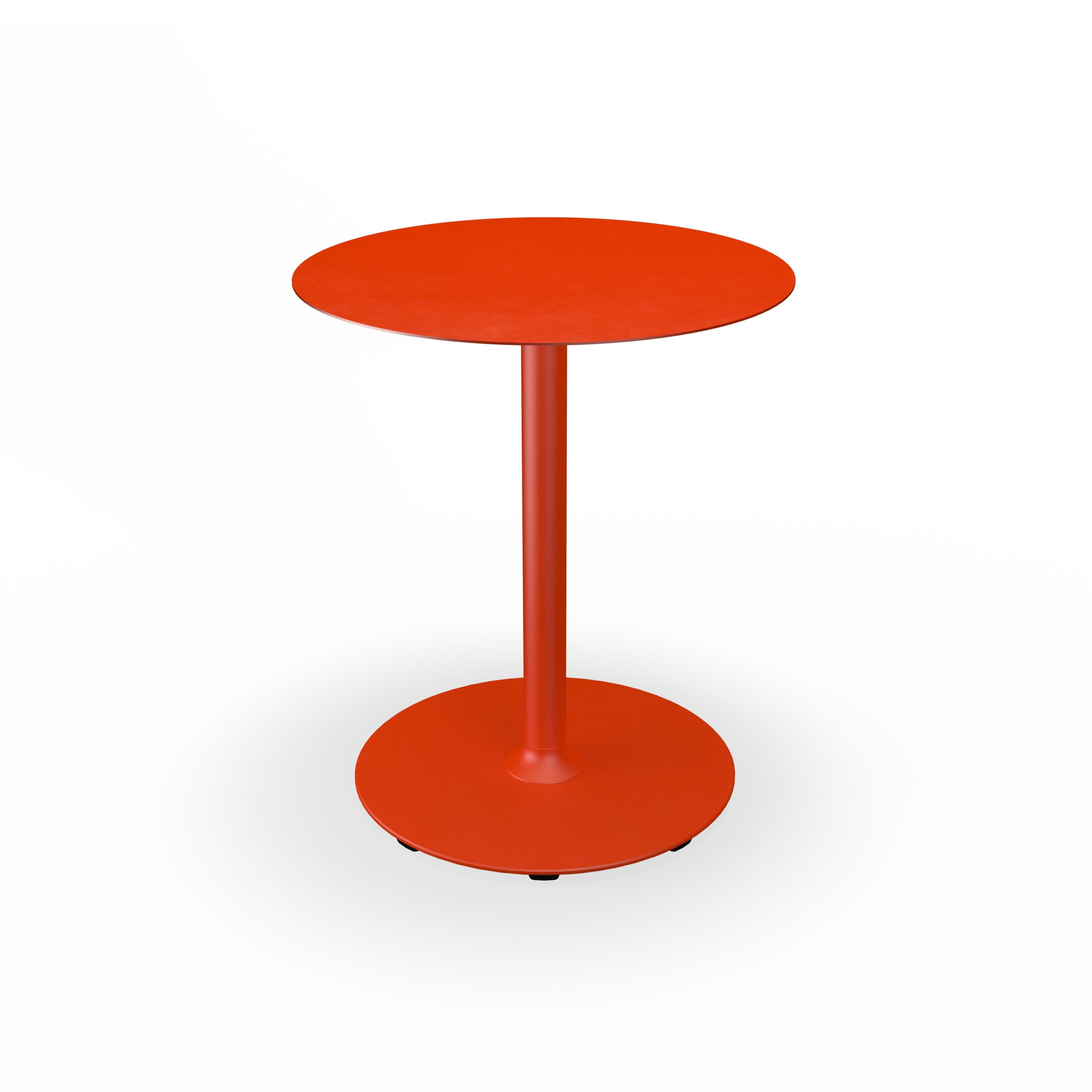 PICO | Café Table with round base Ø64 cm Cayenne