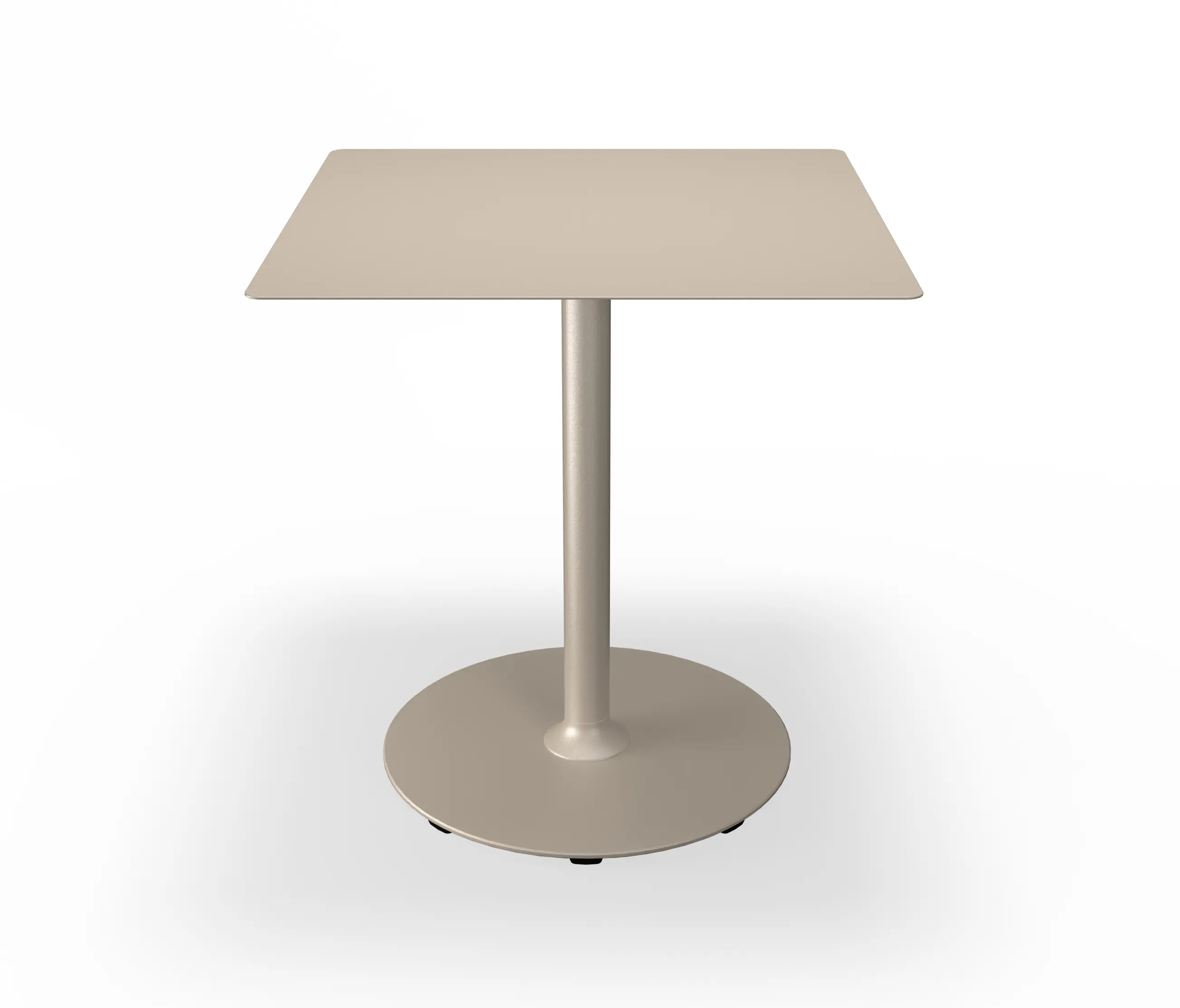 HOUE - PICO | Café Table with round base 70x70 cm Beige