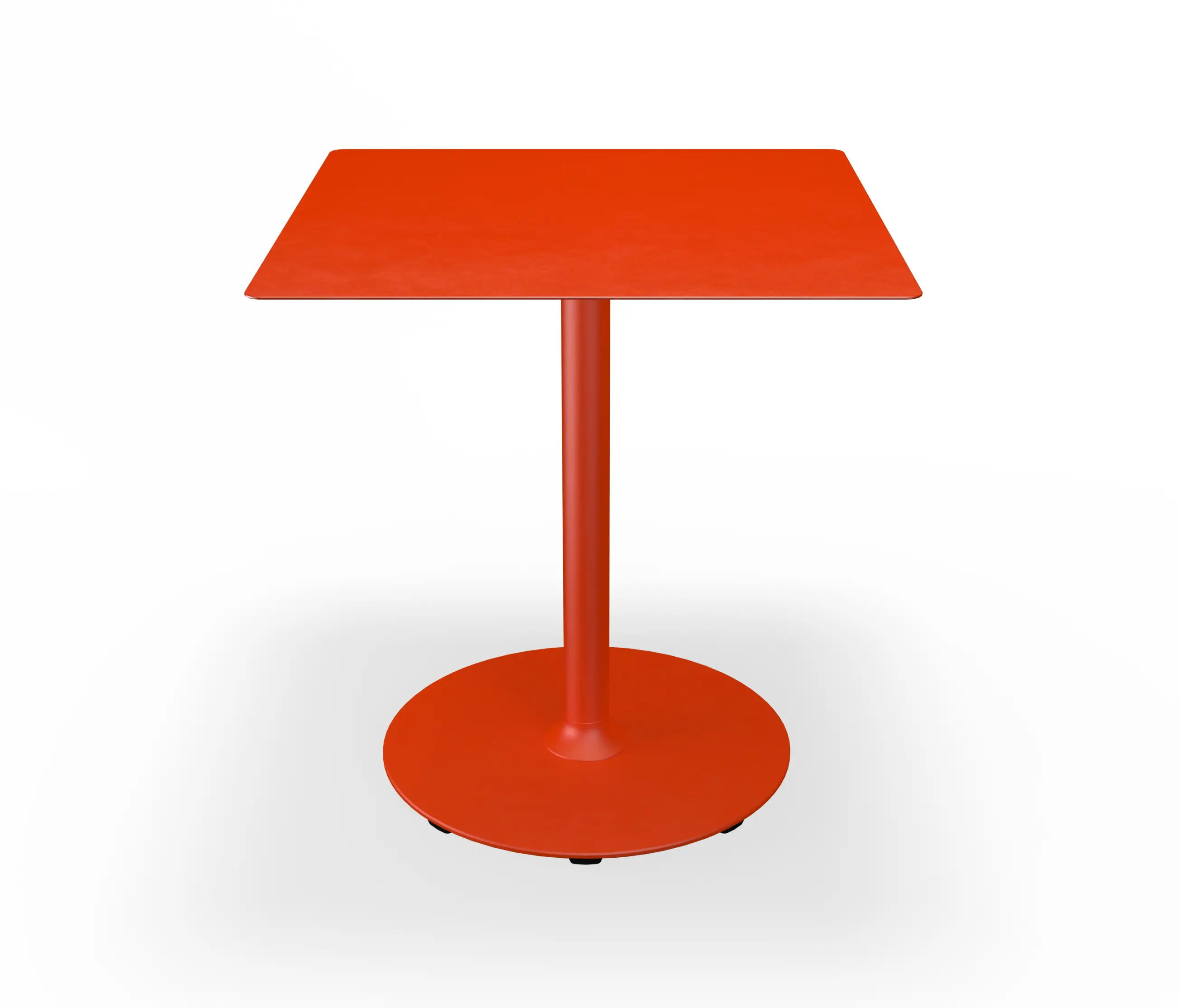 HOUE - PICO | Café Table with round base 70x70 cm Cayenne