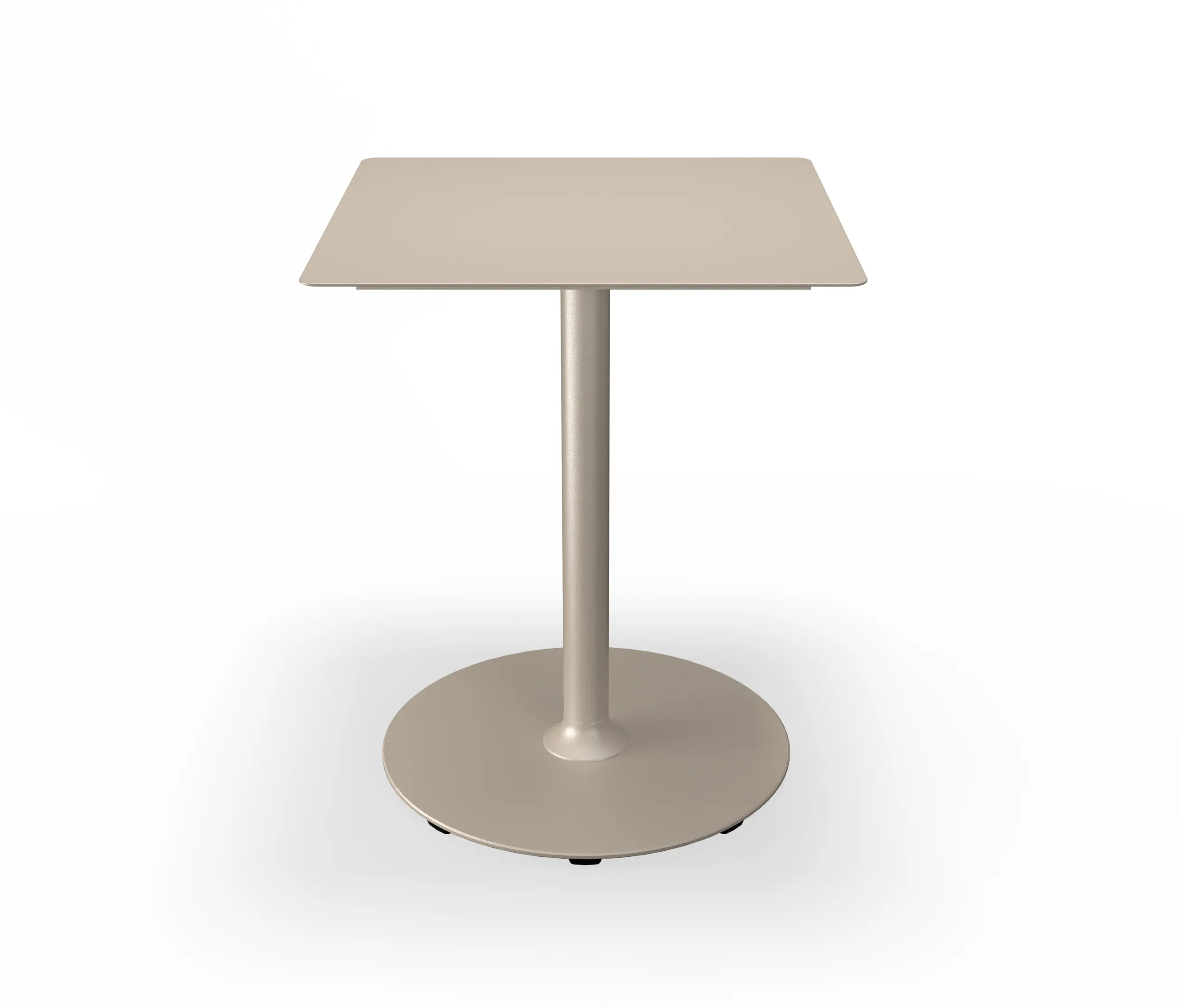 HOUE - PICO | Café Table with round base 60x60 cm Beige