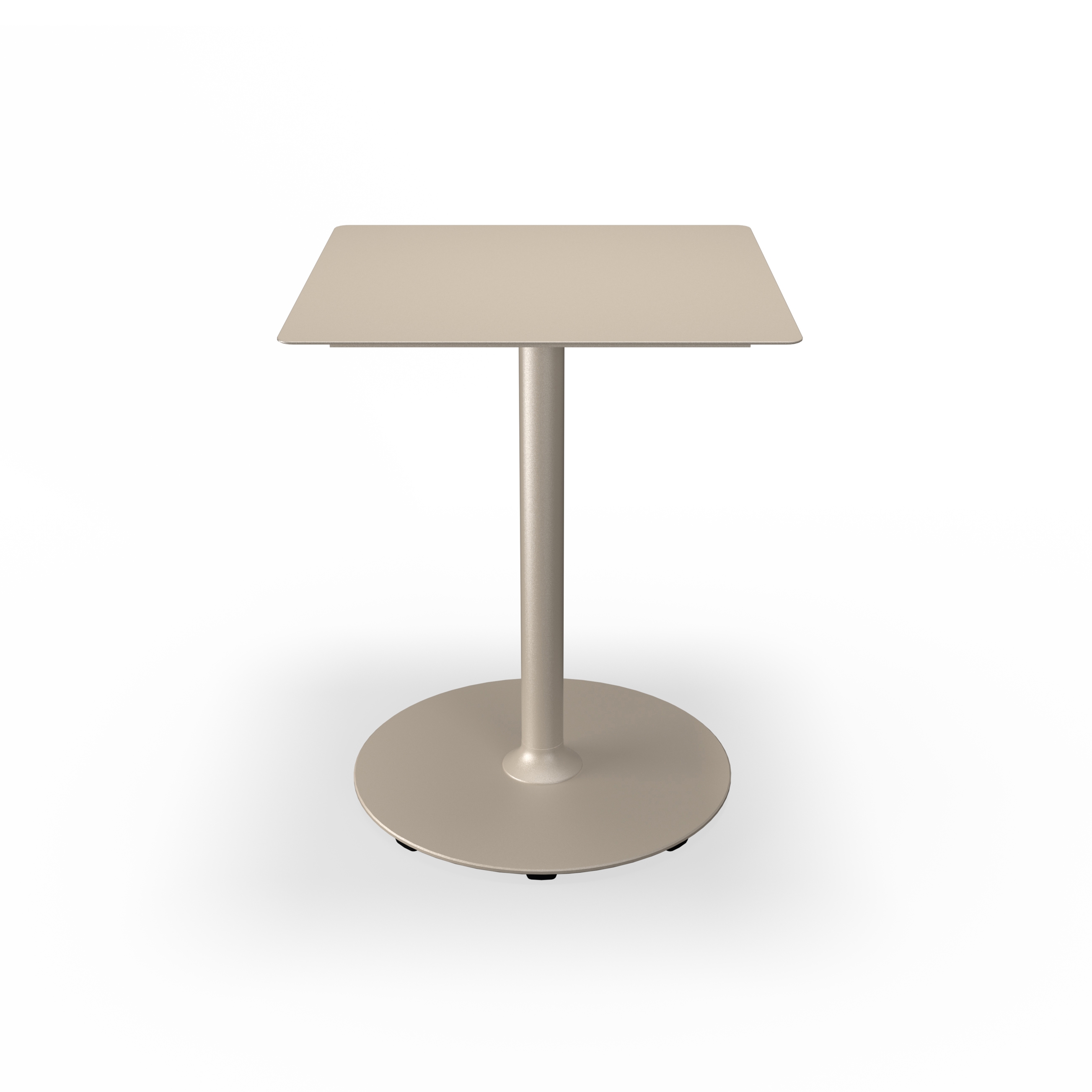 PICO | Café Table with round base 60x60 cm Beige