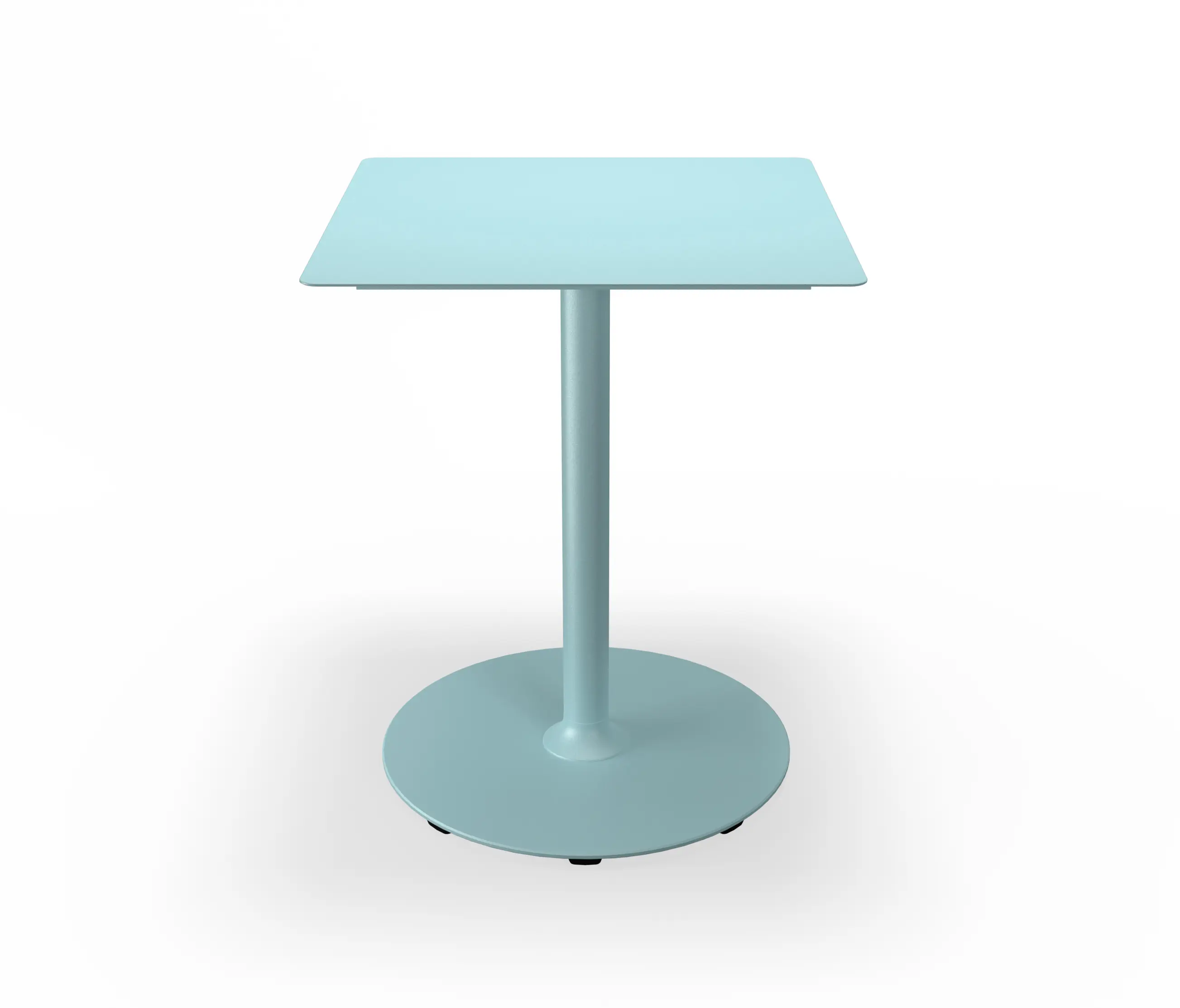 HOUE - PICO | Café Table with round base 60x60 cm Ice Blue