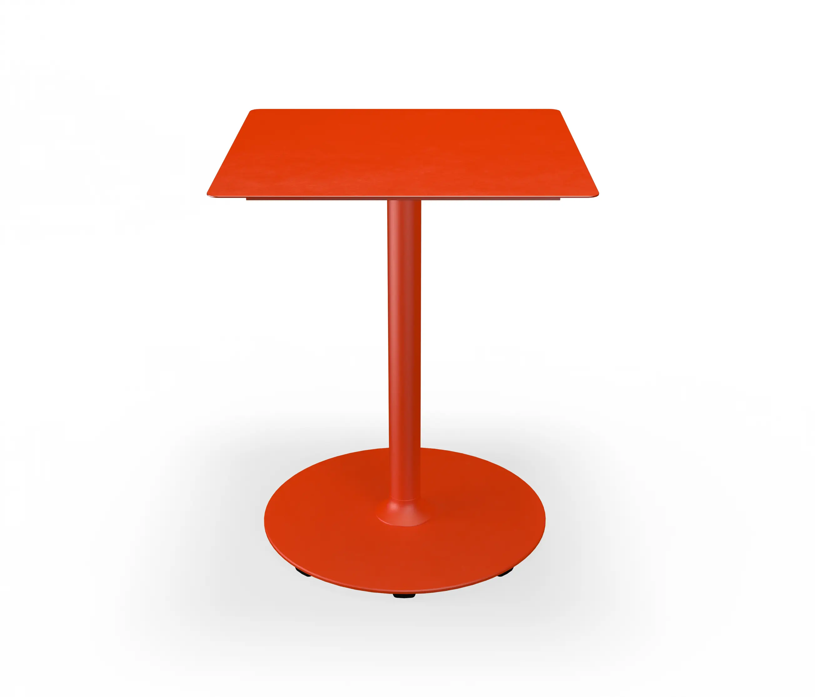 HOUE - PICO | Café Table with round base 60x60 cm Cayenne