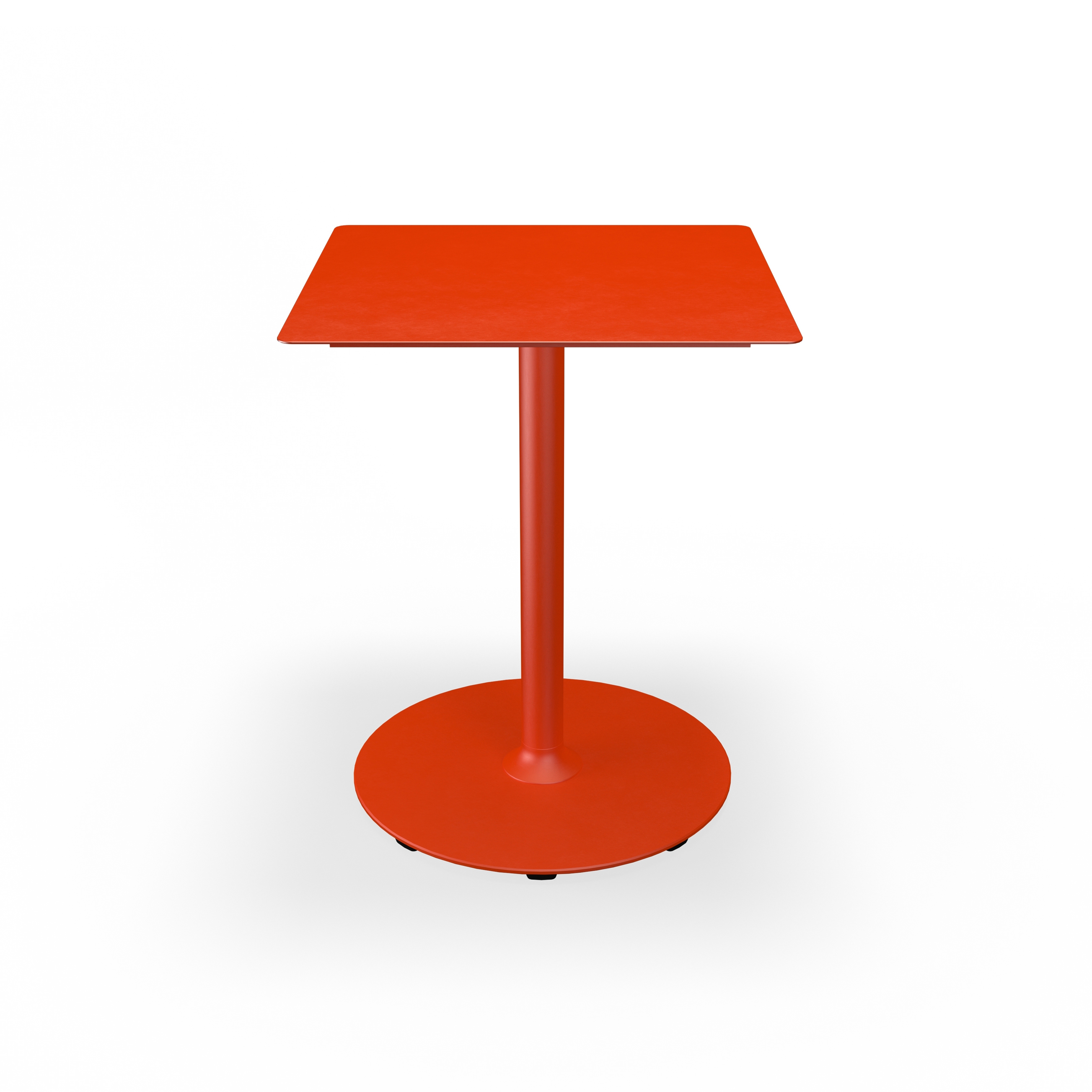 PICO | Café Table with round base 60x60 cm Cayenne