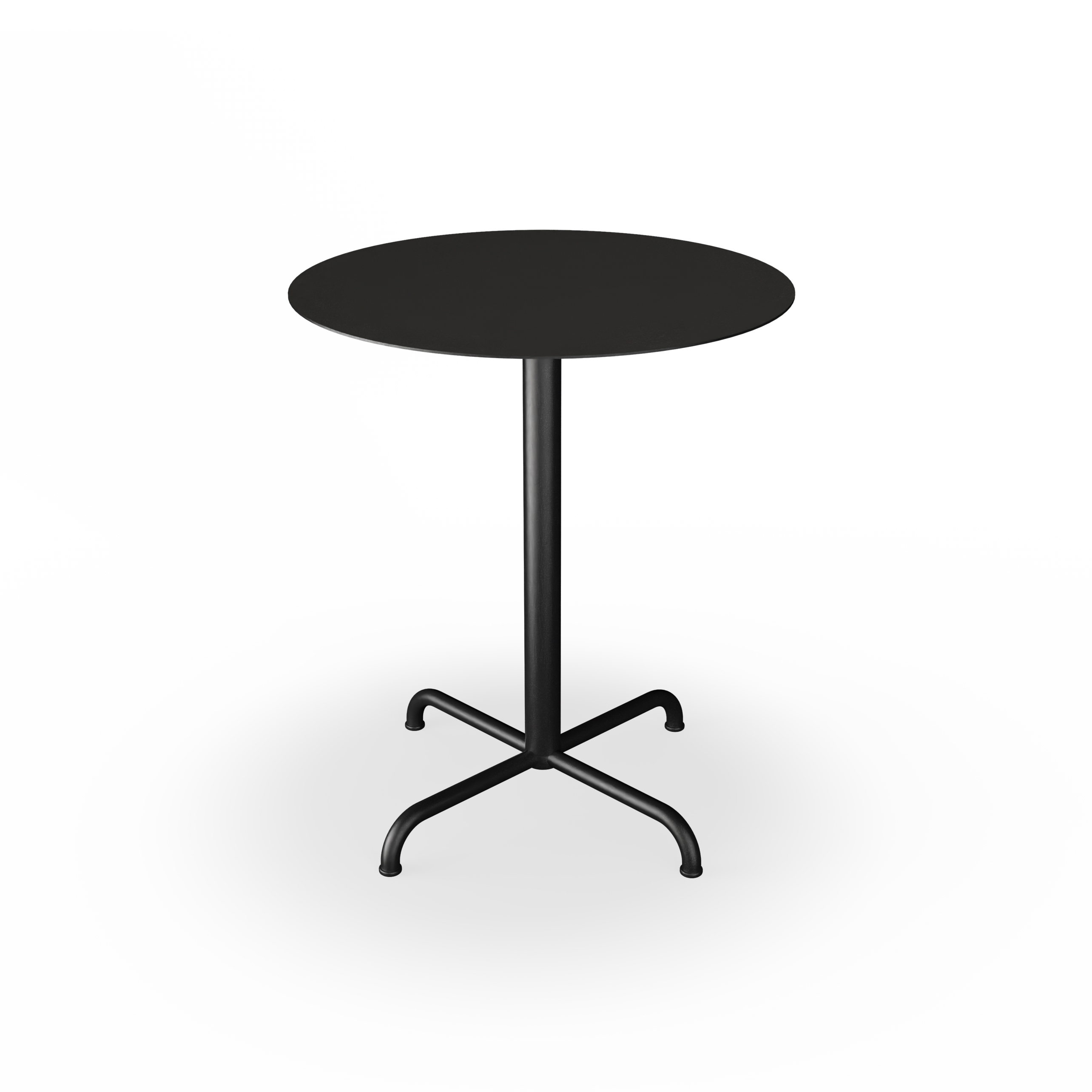 Mostra il prodotto PICO | Café Table with 4 star base Ø64 cm Black del produttore HOUE