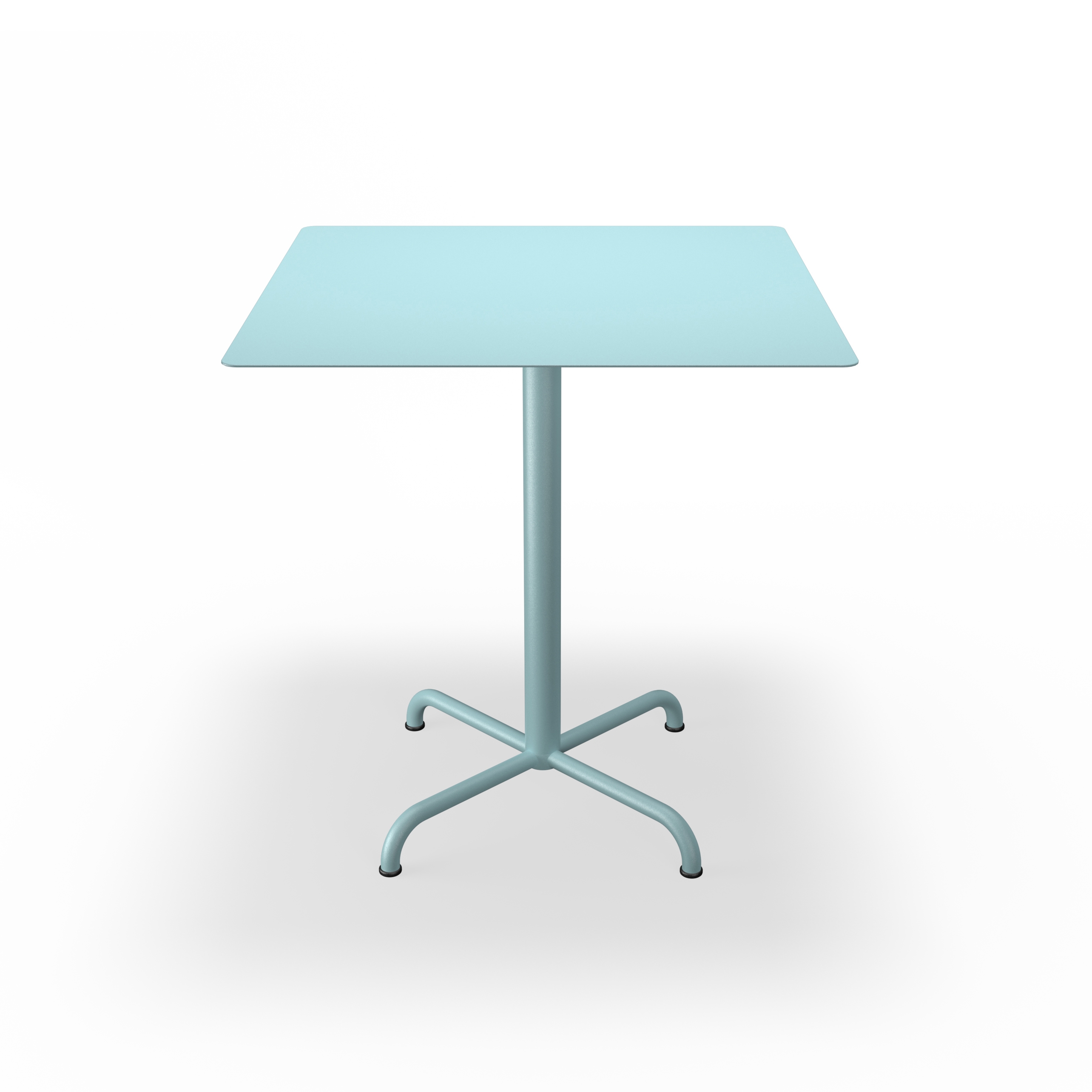 Mostra il prodotto PICO | Café Table with 4 star base 70x70 cm Ice Blue del produttore HOUE