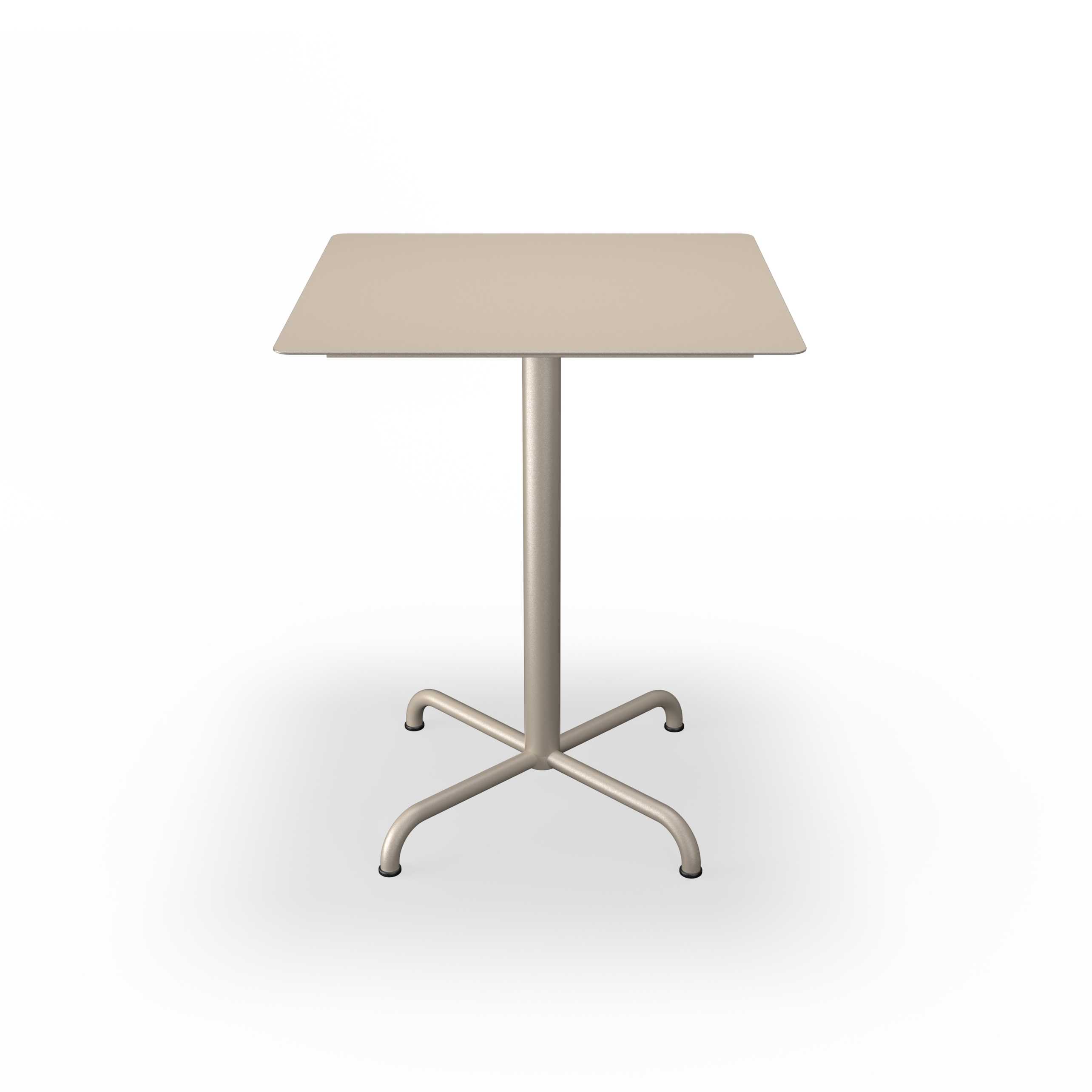 Mostra il prodotto PICO | Café Table with 4 star base 60x60 cm Beige del produttore HOUE