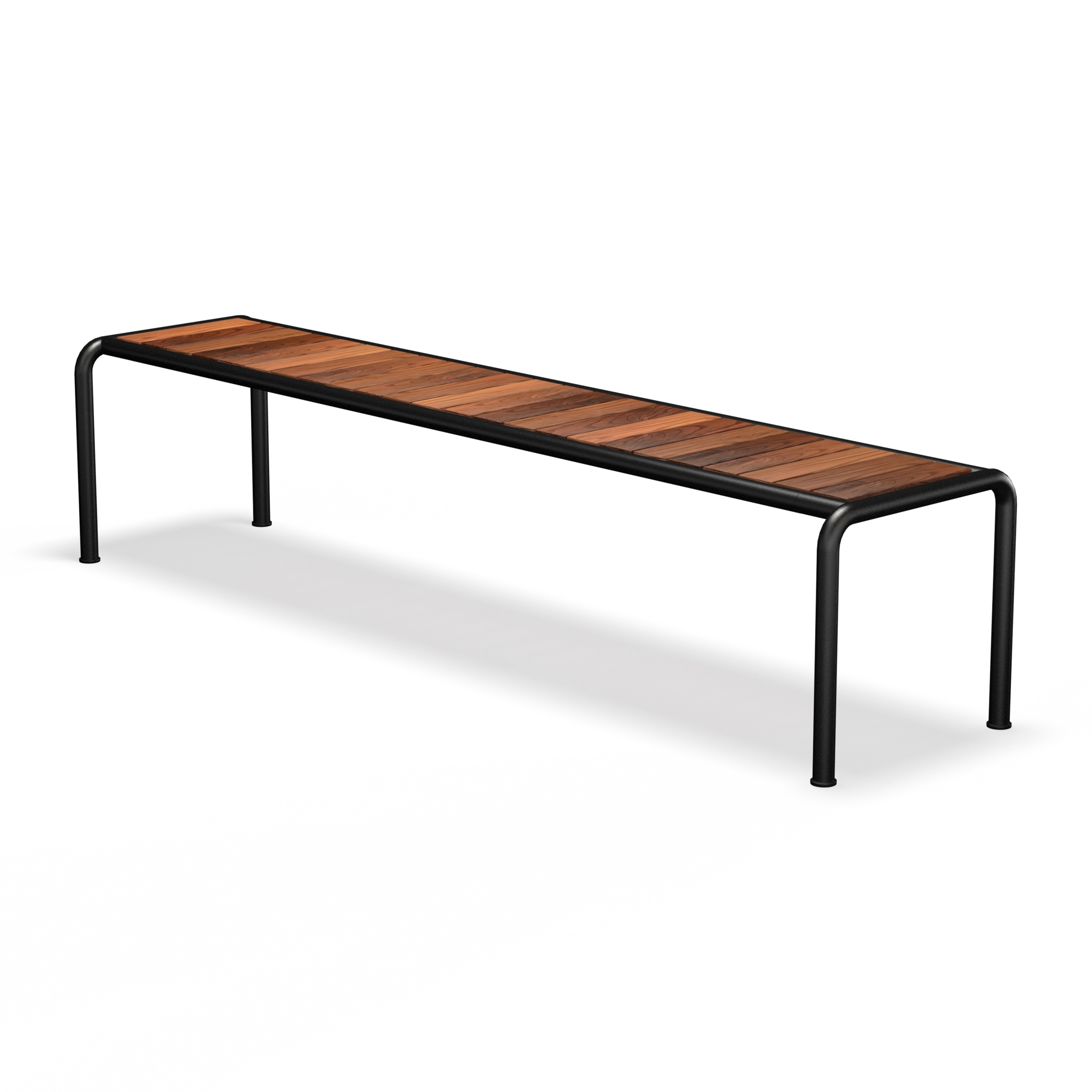 AVANTI | Bench long Thermo Ash Black