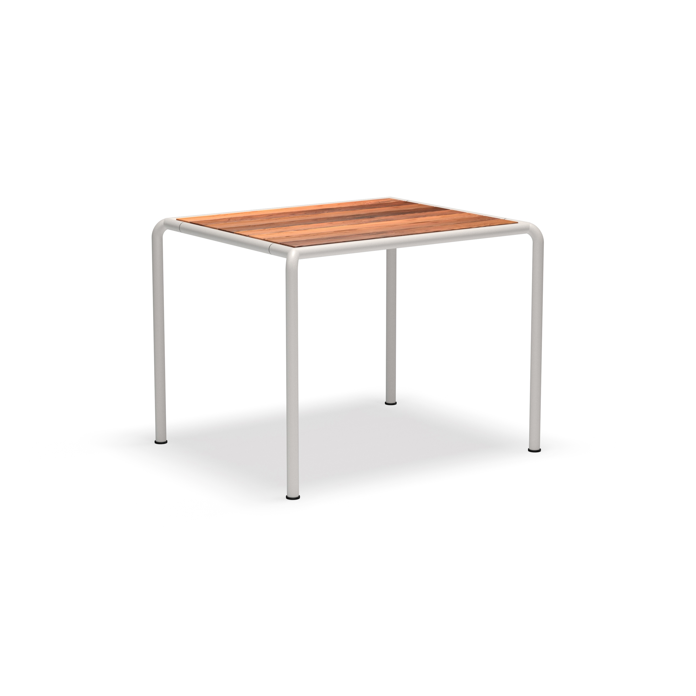 AVANTI | Dining Table 83x98 cm Thermo Ash Muted White