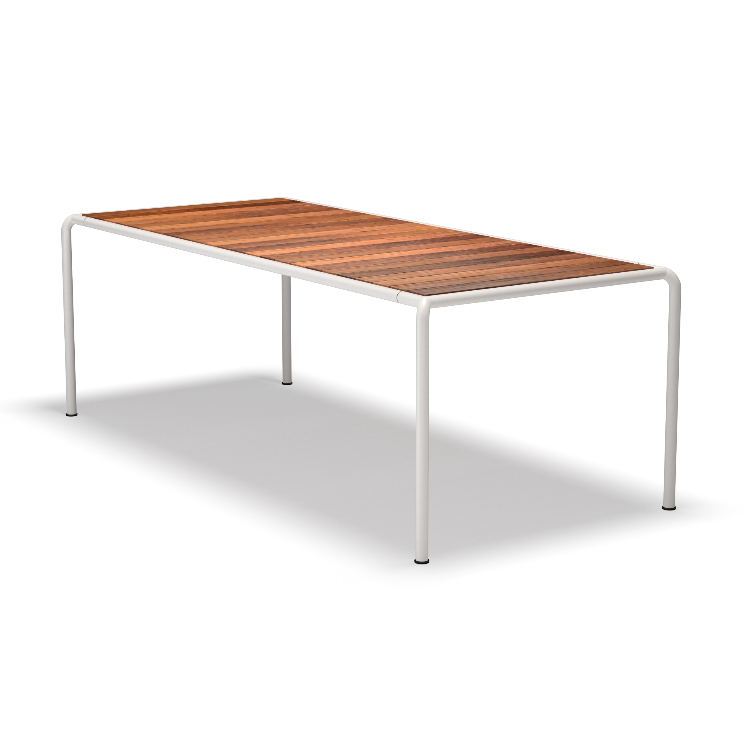 AVANTI | Dining Table 222x98 cm Thermo Ash Muted White