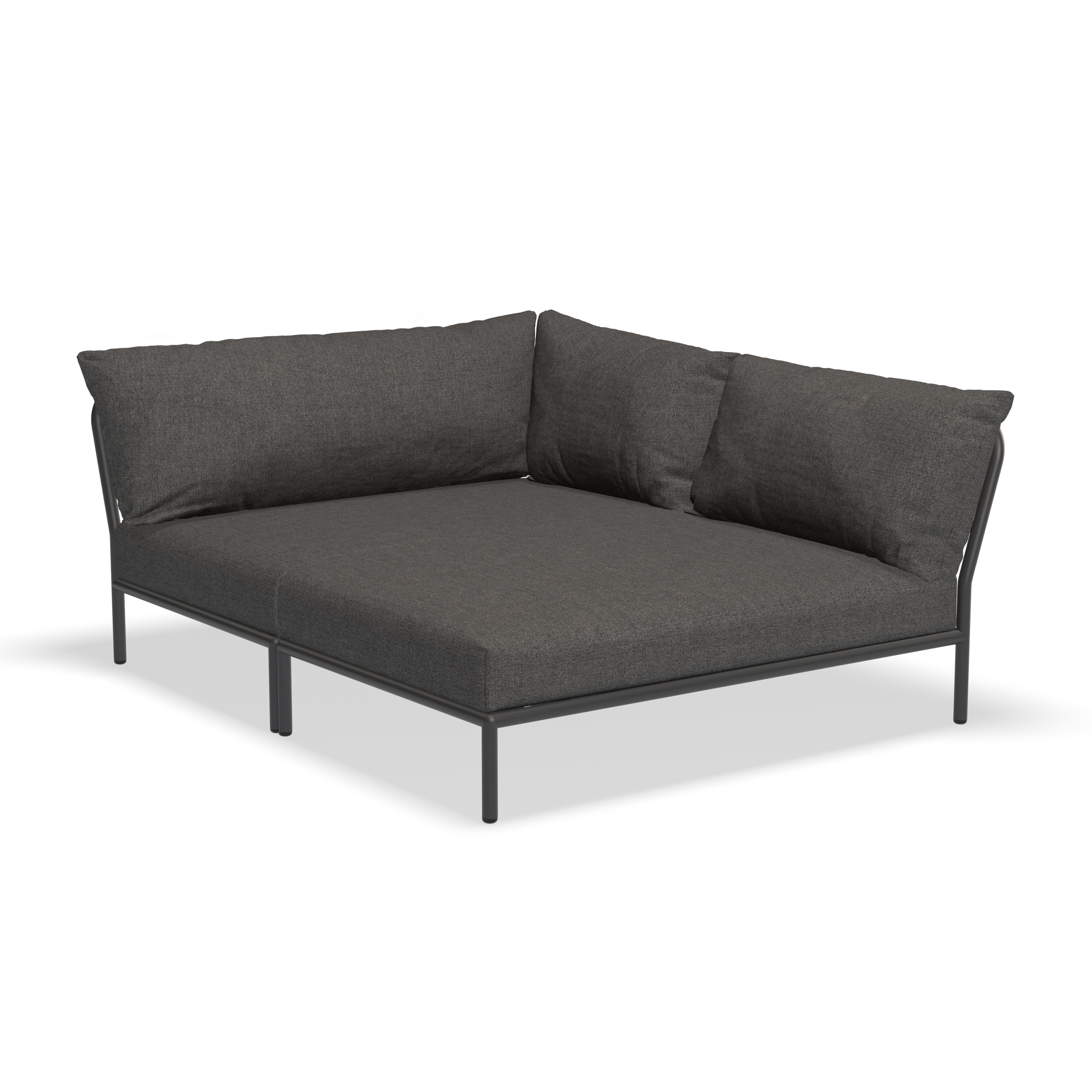 LEVEL 2 | Cozy Corner right Dark Grey Basic