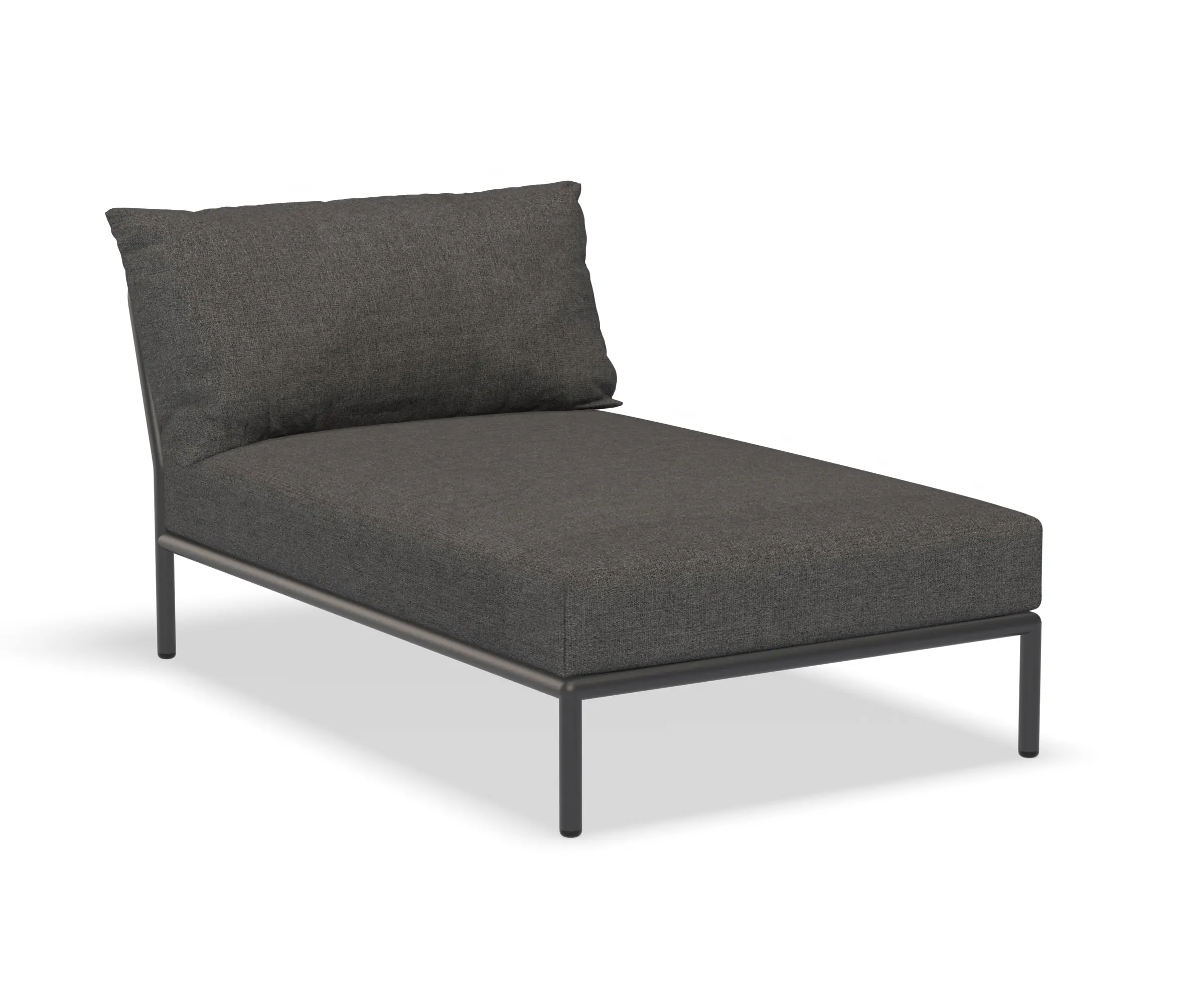 HOUE - LEVEL 2 | Chaiselong Dark Grey Basic