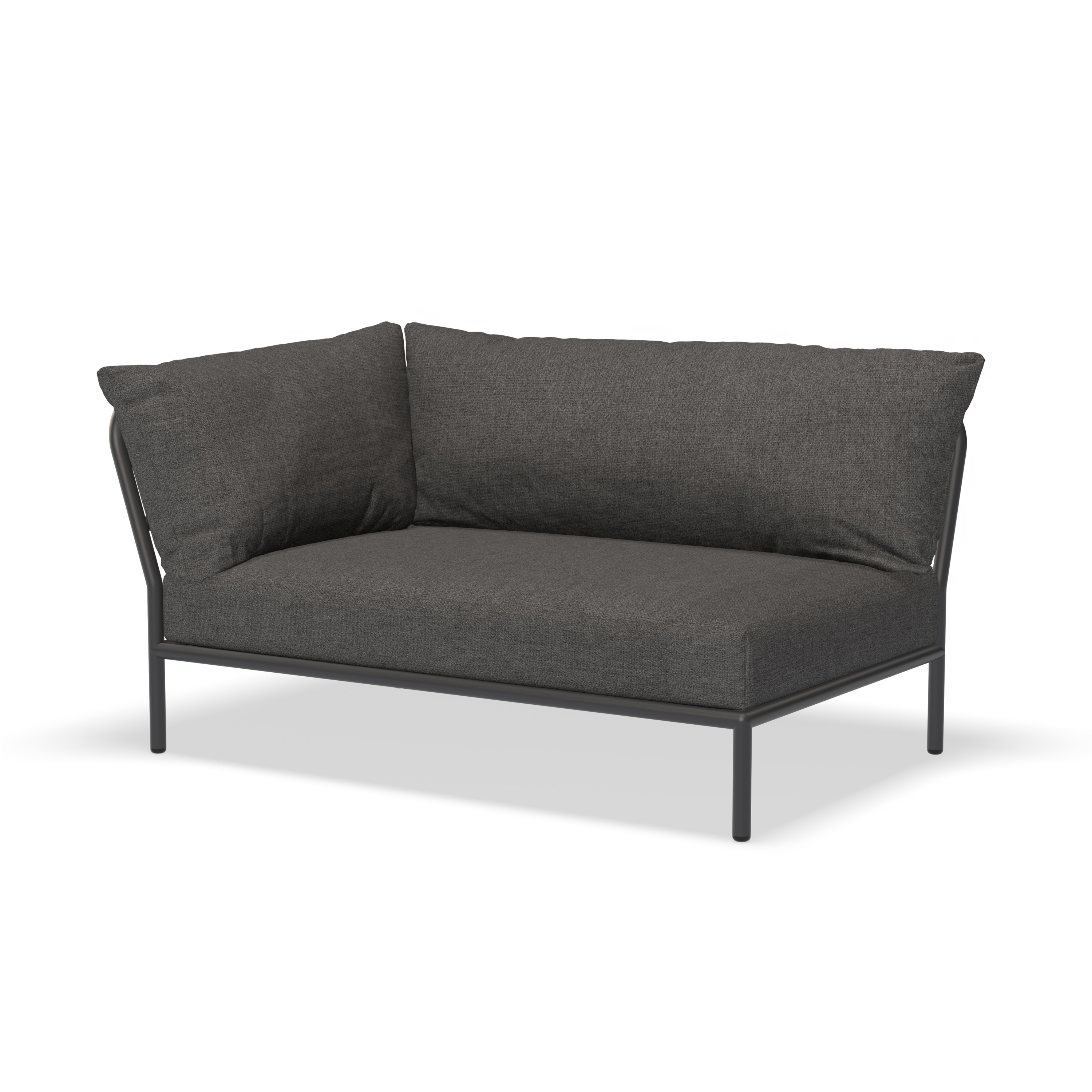 LEVEL 2 | Corner left Dark Grey Basic