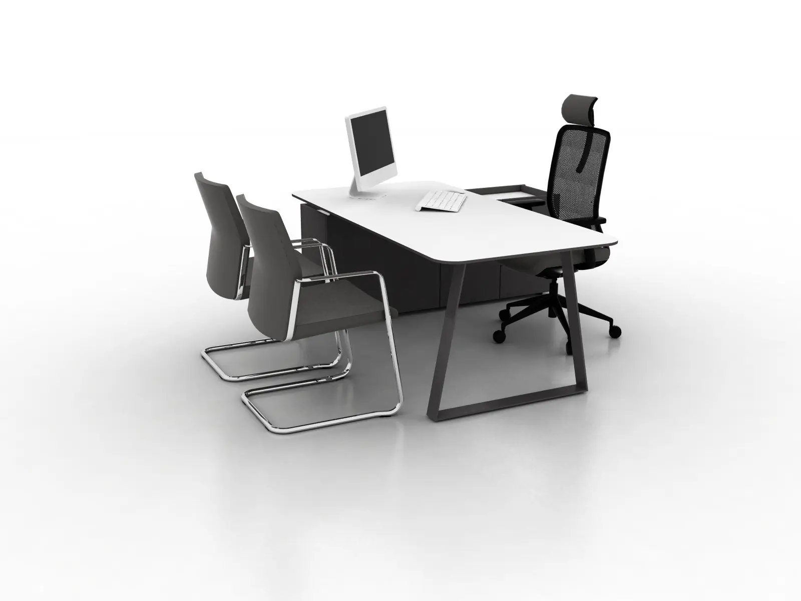 Ergolain - Coach Single office desk