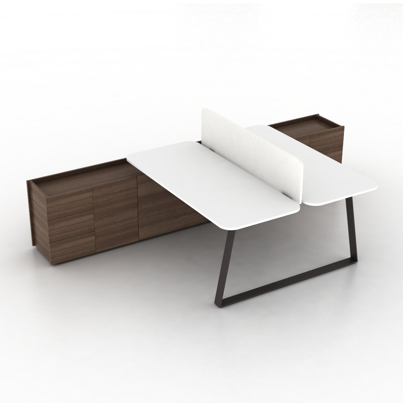 Afficher le produit Coach Double office desk du fabricant Ergolain