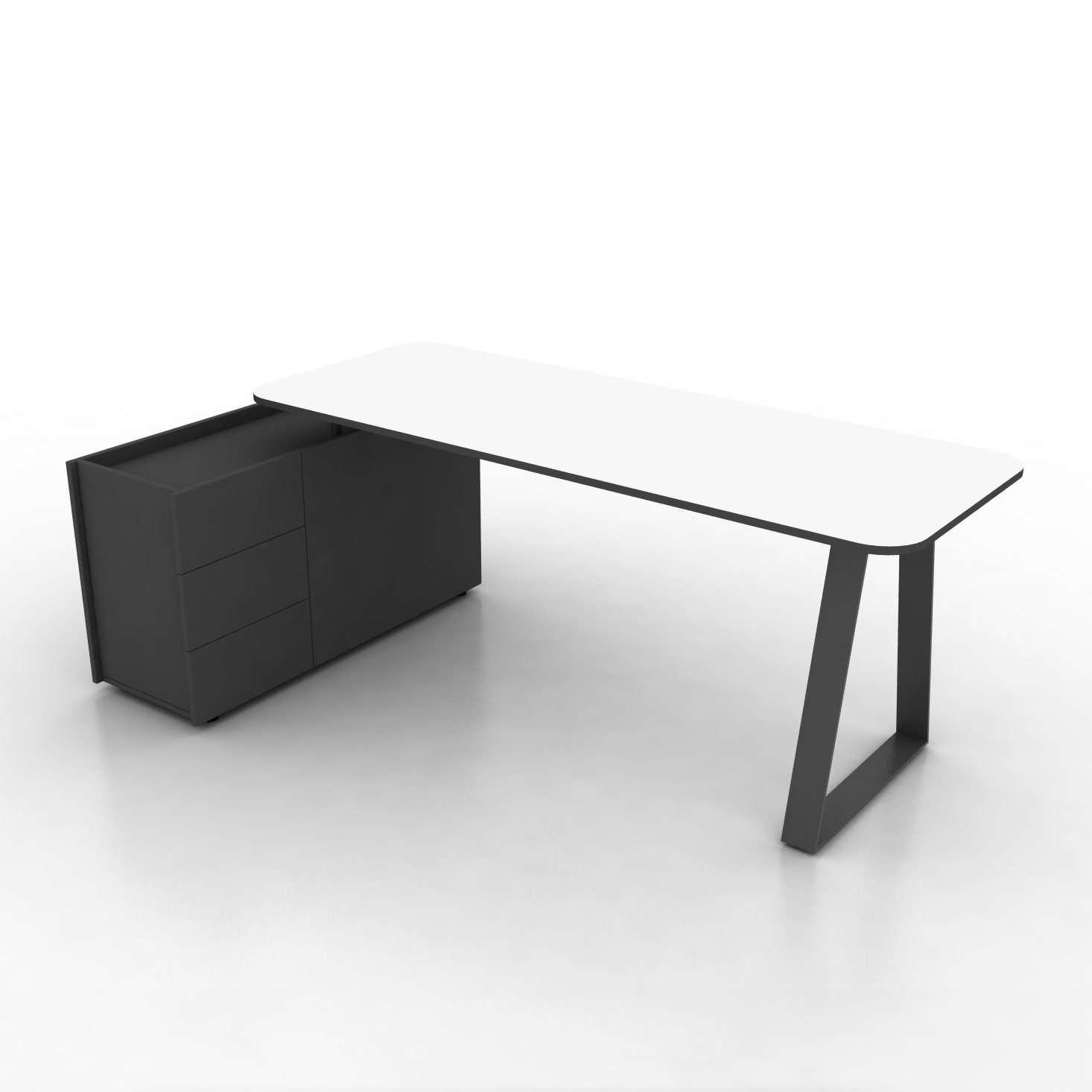 Afficher le produit Coach Single office desk du fabricant Ergolain