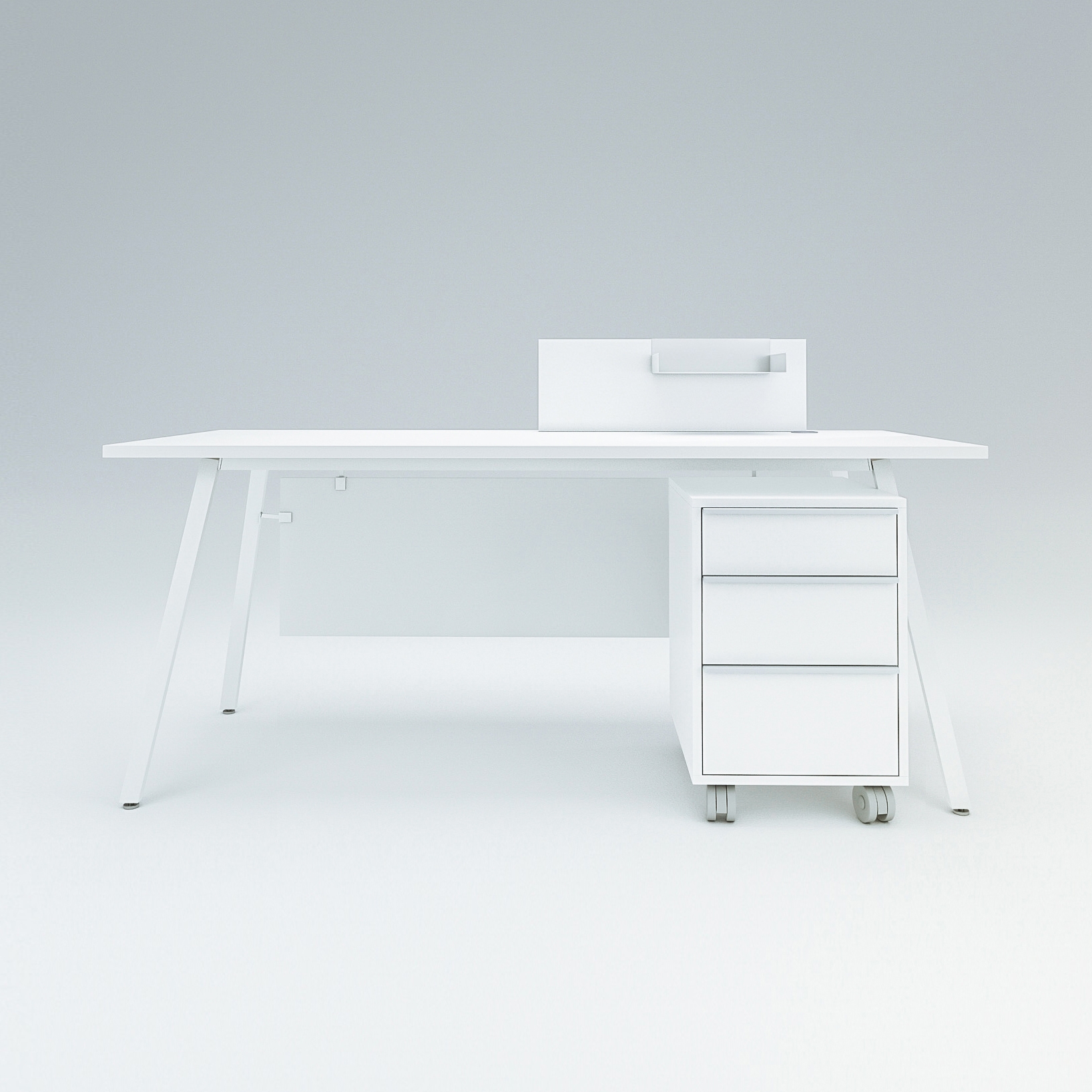 Mostrar el producto Vu Single office desk del fabricante Ergolain