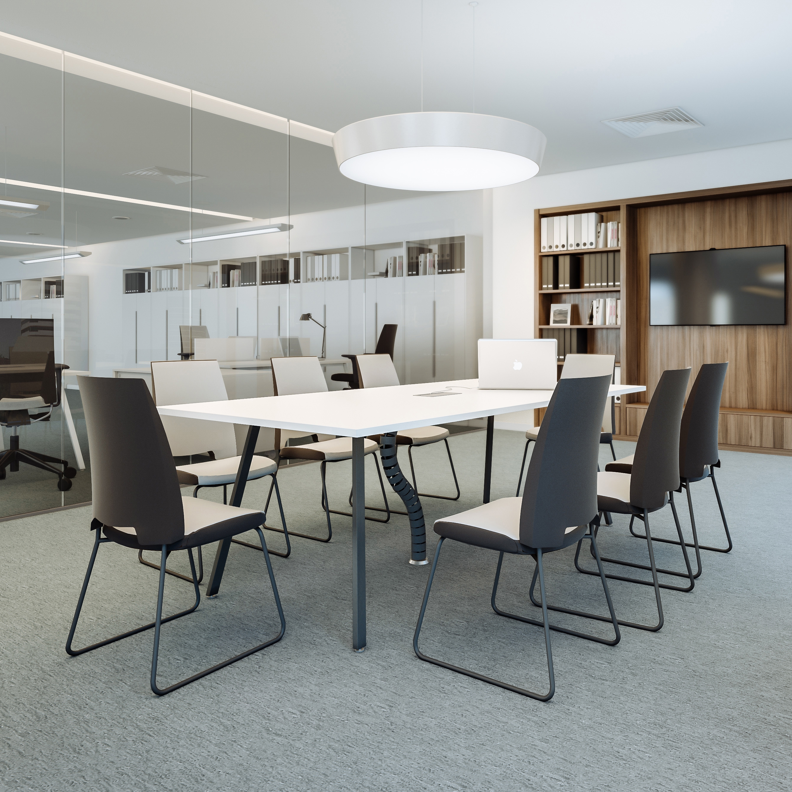 Mostrar el producto Vu Conference table del fabricante Ergolain