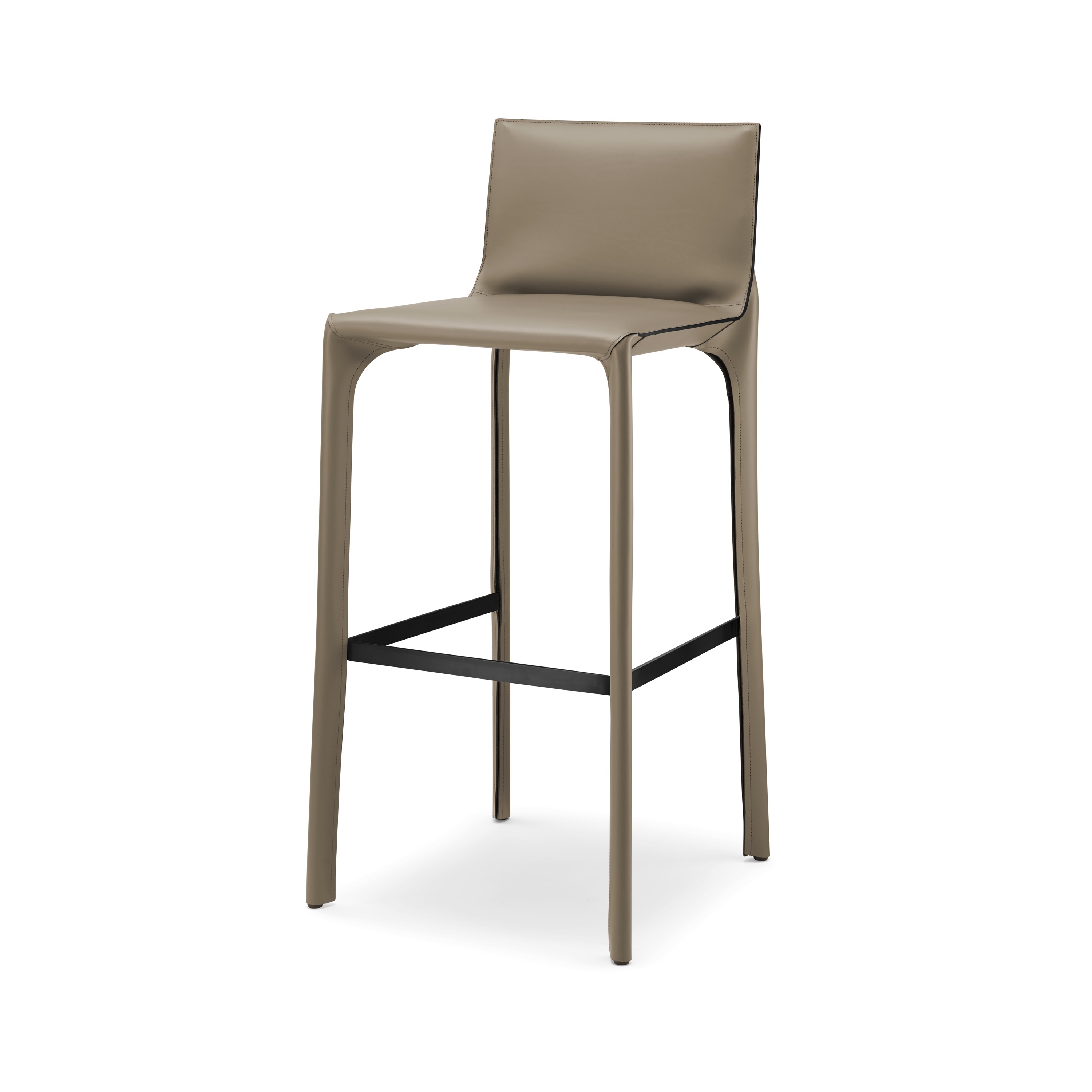 Vertoon produk Saddle Barstool van vervaardiger Walter K.