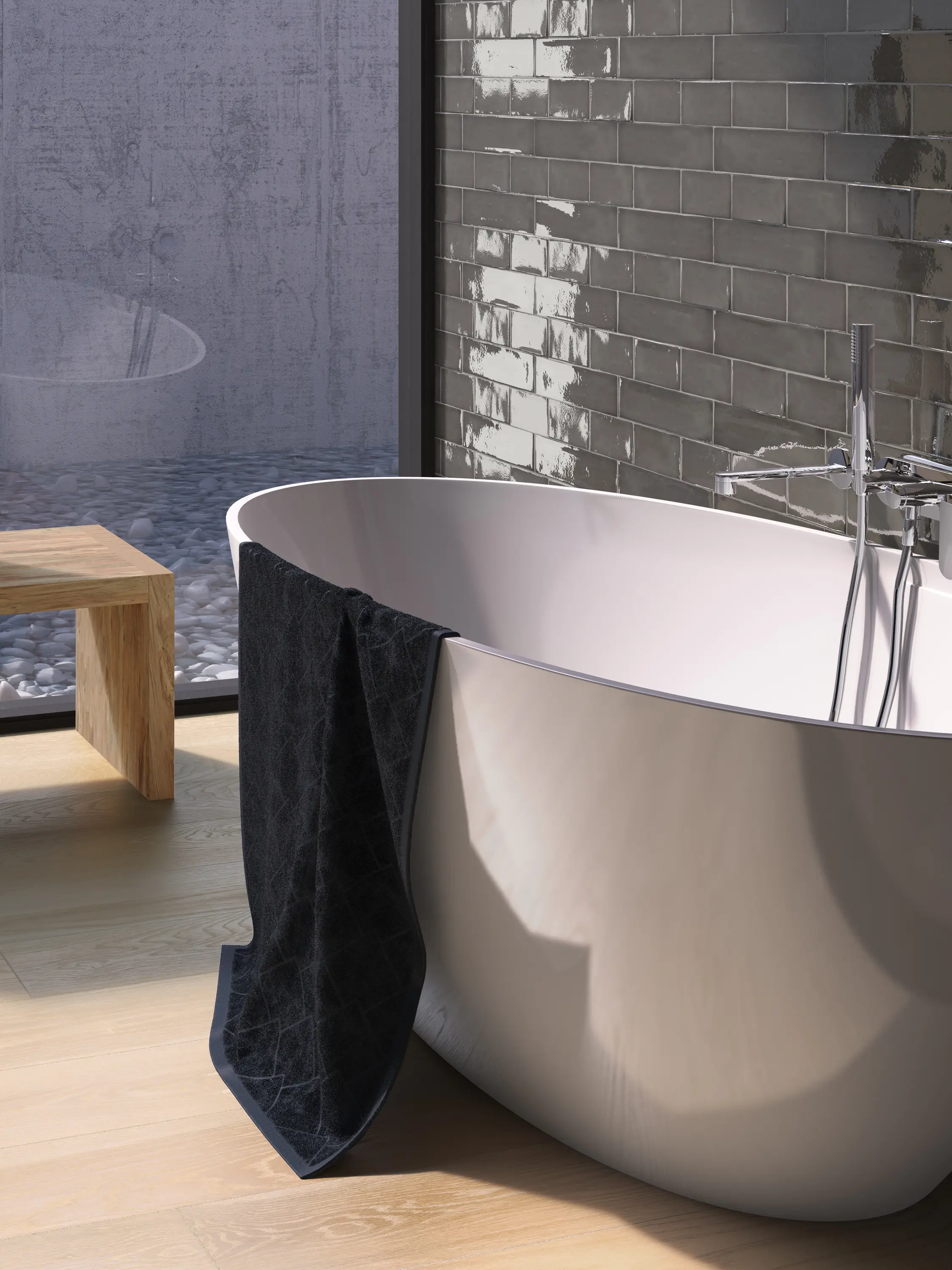 LIVING CERAMICS - Mayolica Grey