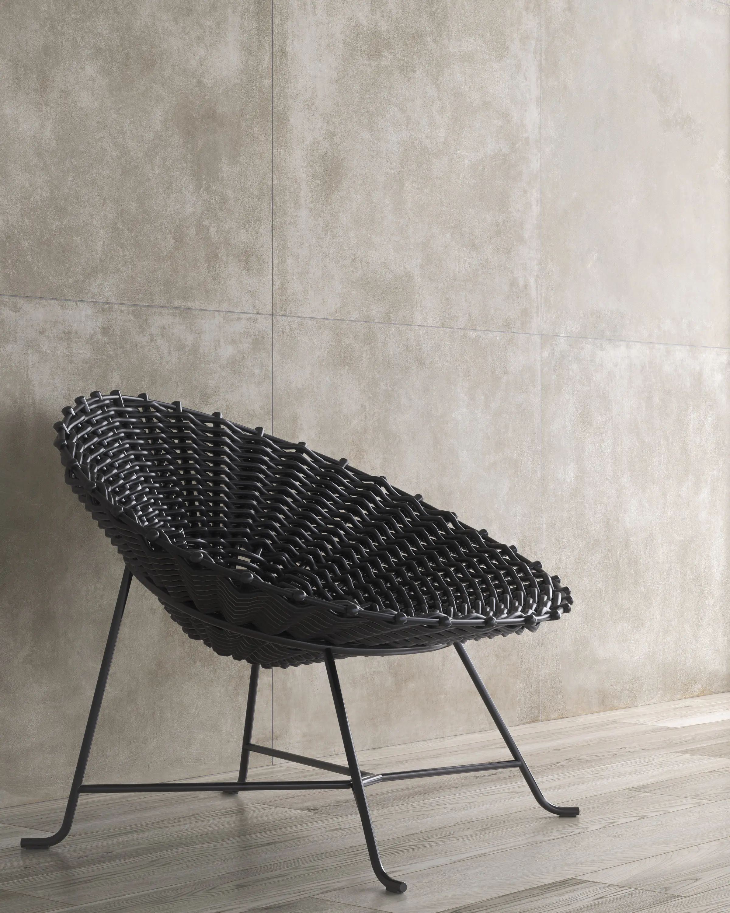 LIVING CERAMICS - Floss Graphite Mureto Mosaic