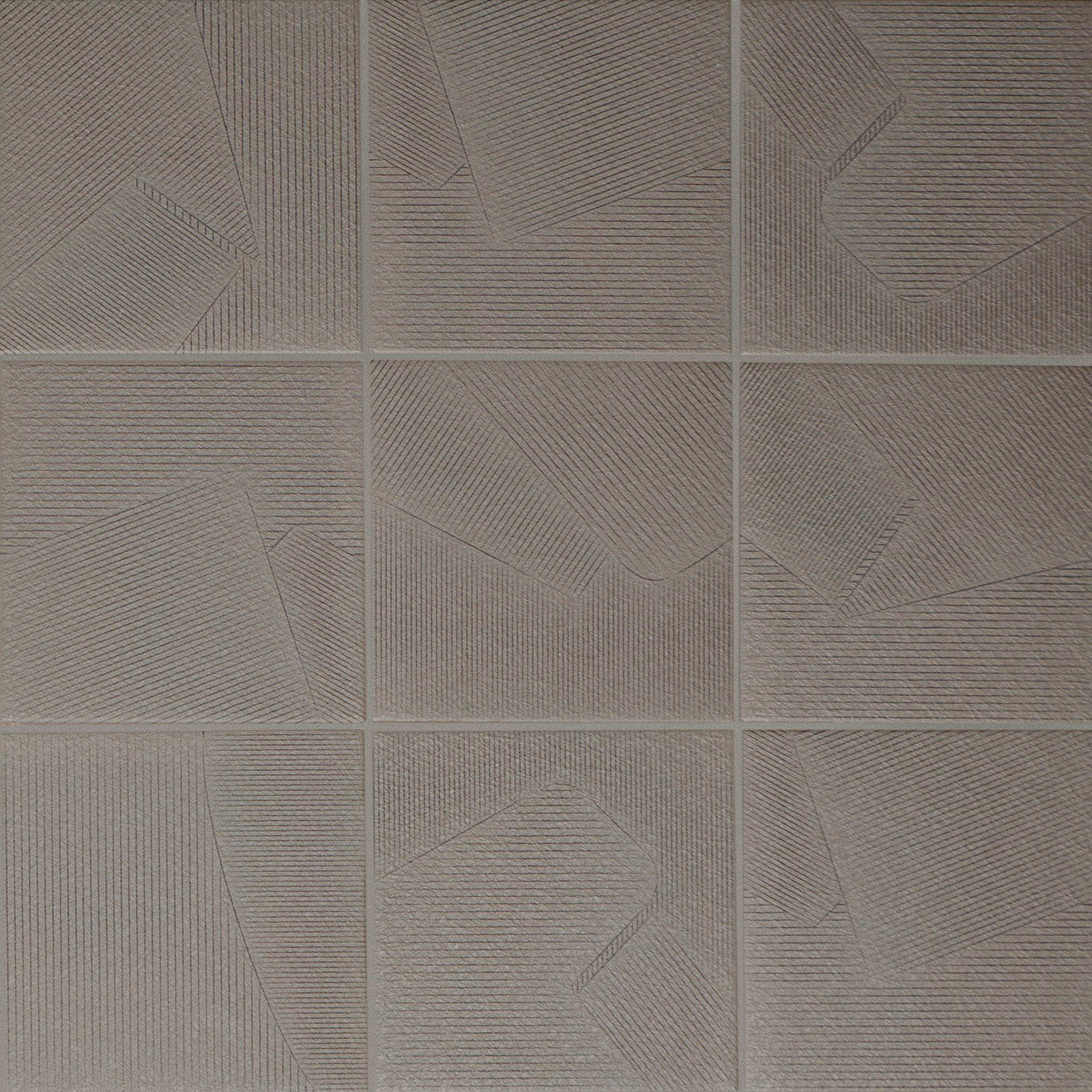 Vertoon produk Warp Light Grey van vervaardiger LIVING CERAMICS