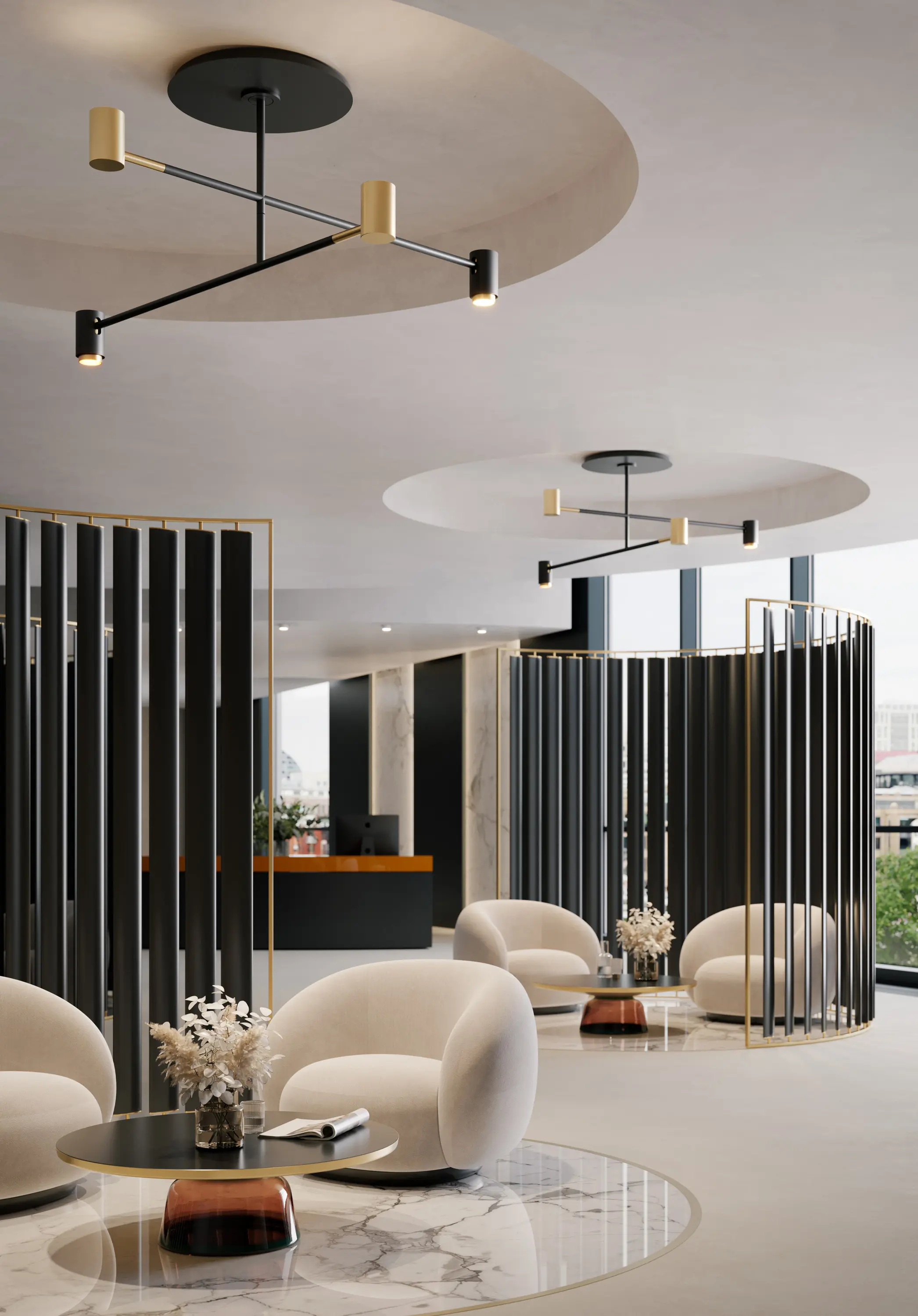 Contardi Lighting - MELANOCETUS PL DOUBLE