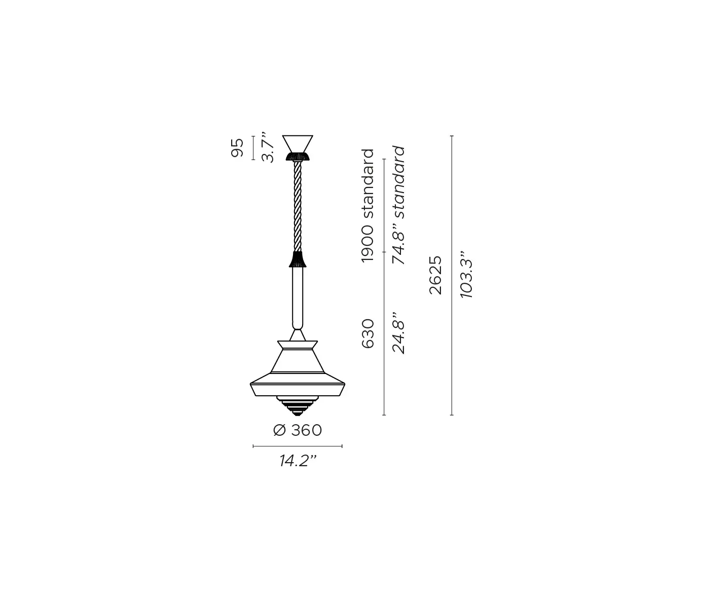 Contardi Lighting - CALYPSO SO GUADALOUPE OUTDOOR