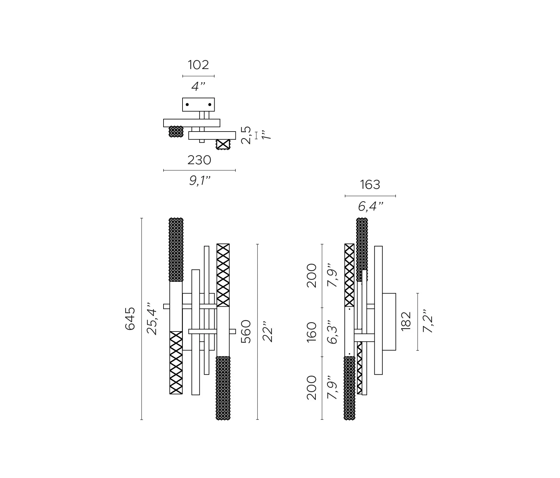 Contardi Lighting - MIKADO AP
