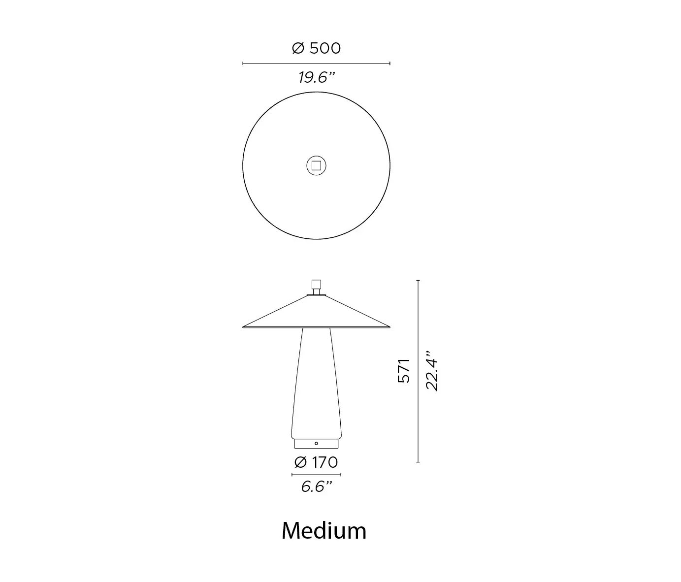 Contardi Lighting - ASIA TA MEDIUM