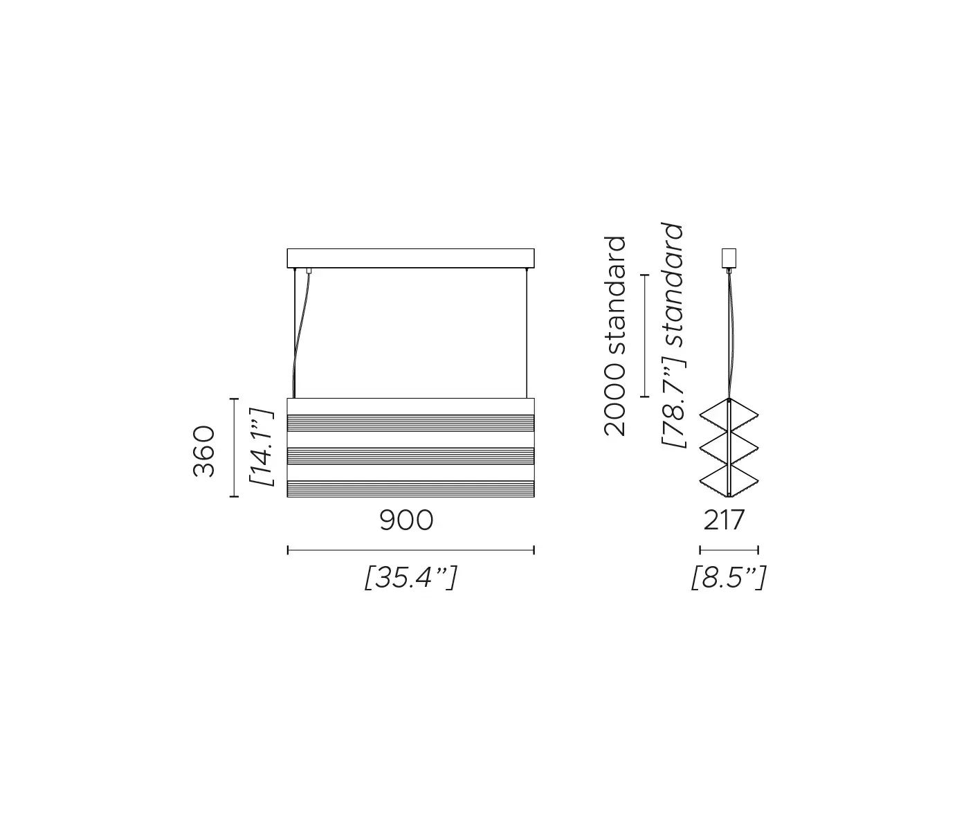 Contardi Lighting - STICK SO TRIO