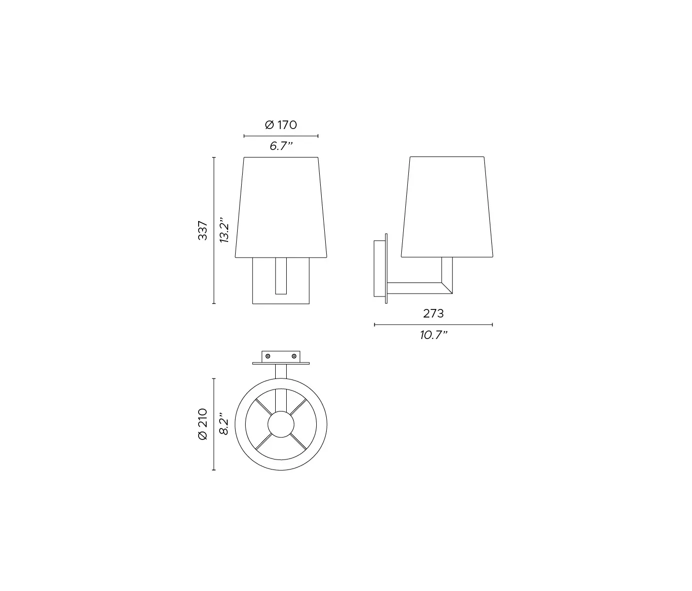 Contardi Lighting - TONDA AP