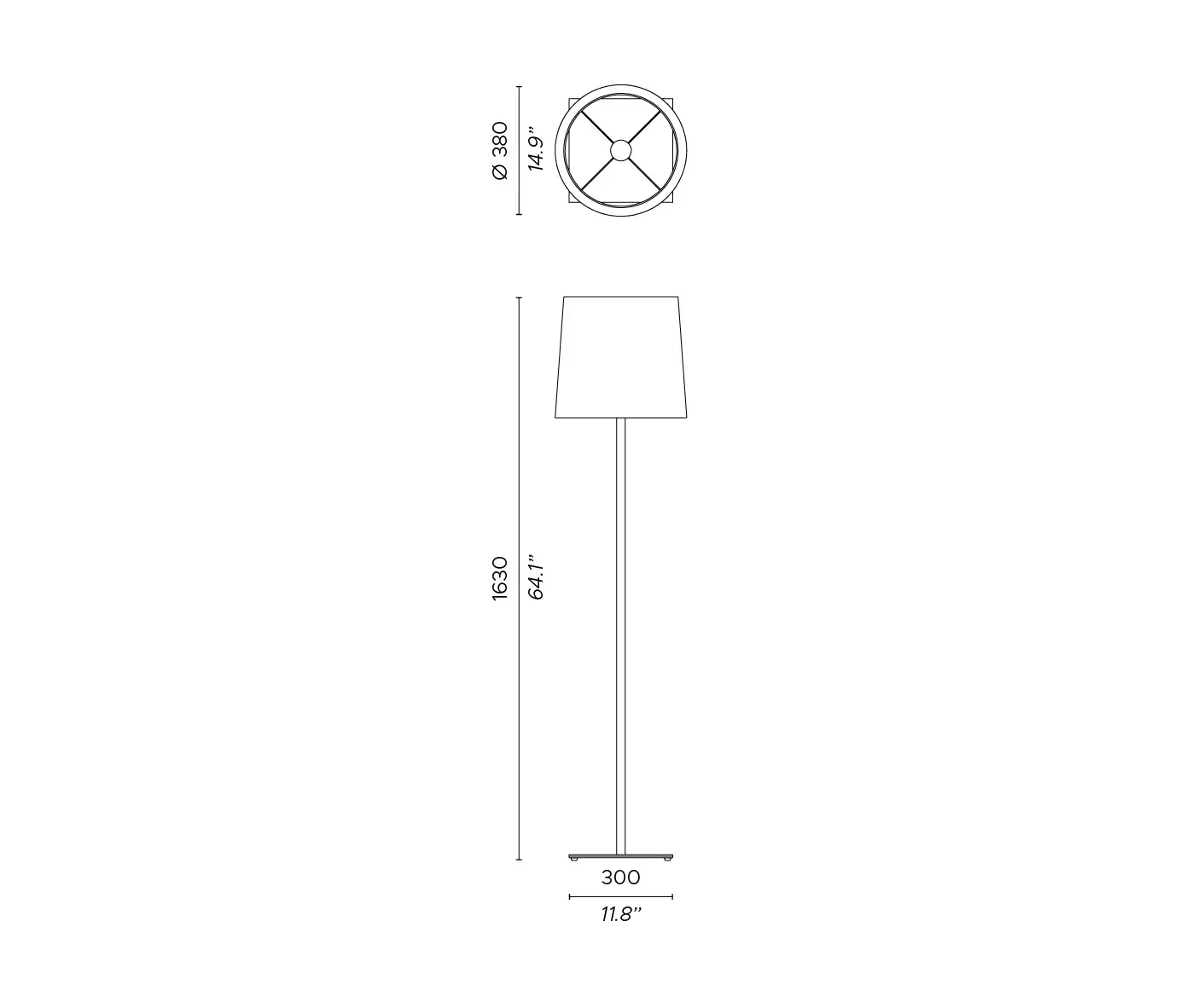 Contardi Lighting - TONDA FL