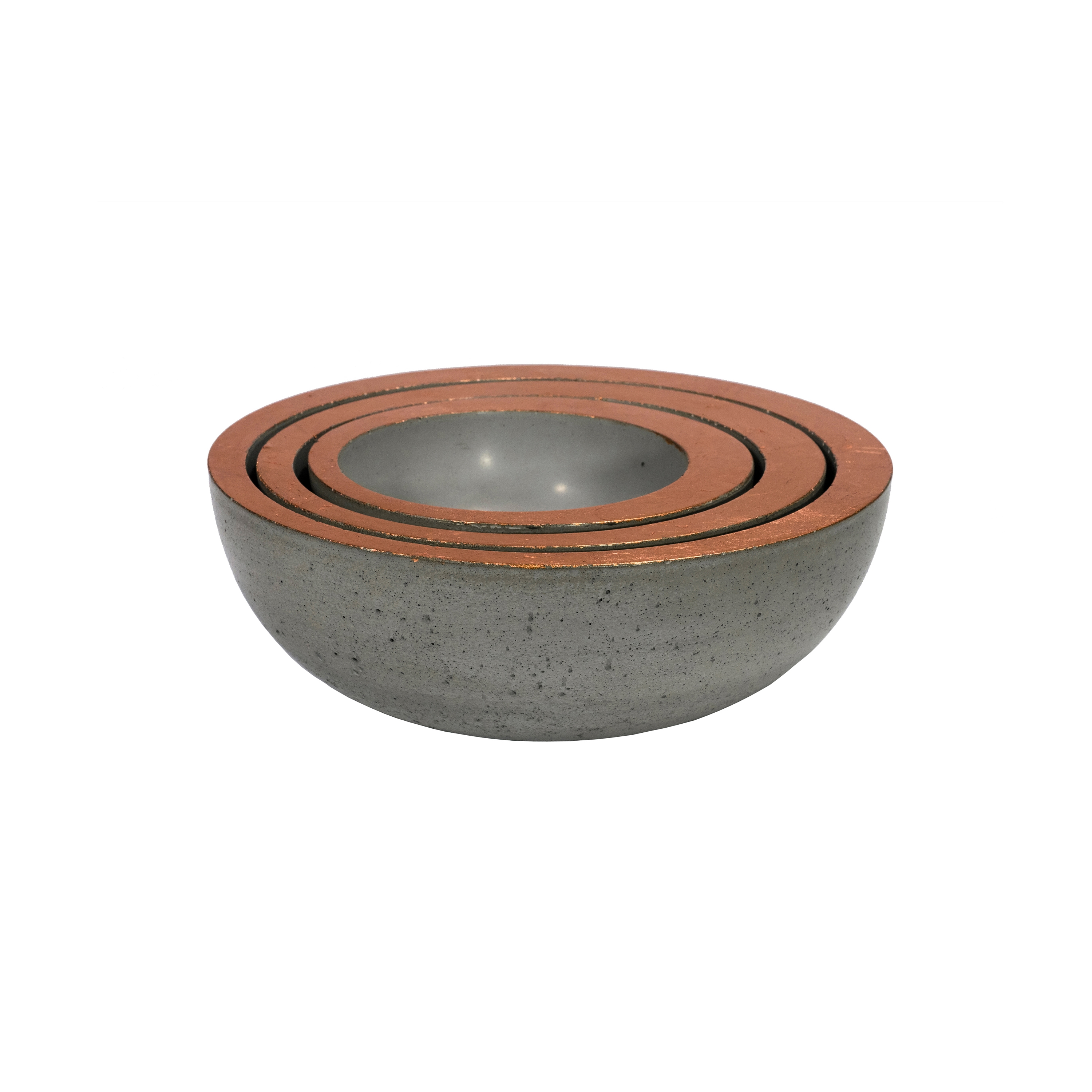 Afficher le produit St. Charles Nesting Bowls copper du fabricant VOLK
