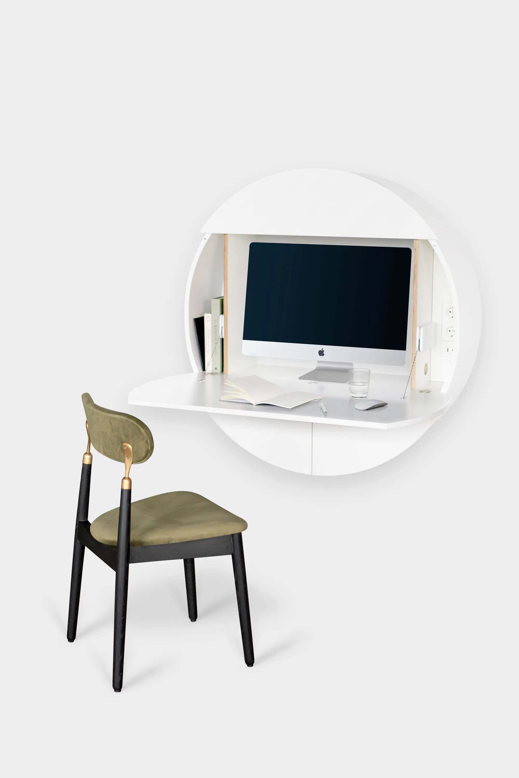 EMKO PLACE - Pill Wandsekretär Multifunctional, weiß