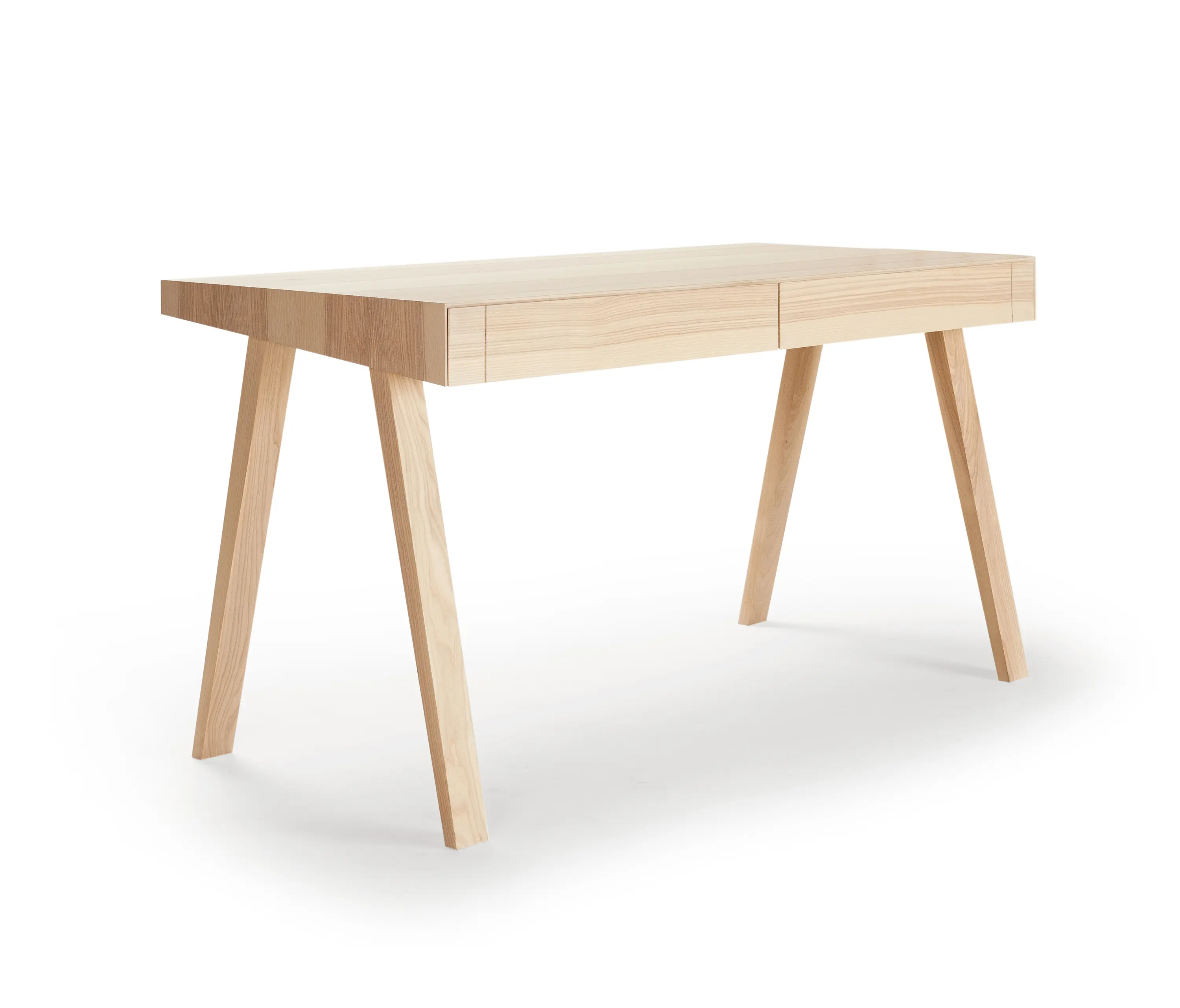 EMKO PLACE - 4.9 Writing Desk, 2 drawers, Lithuanian Ash