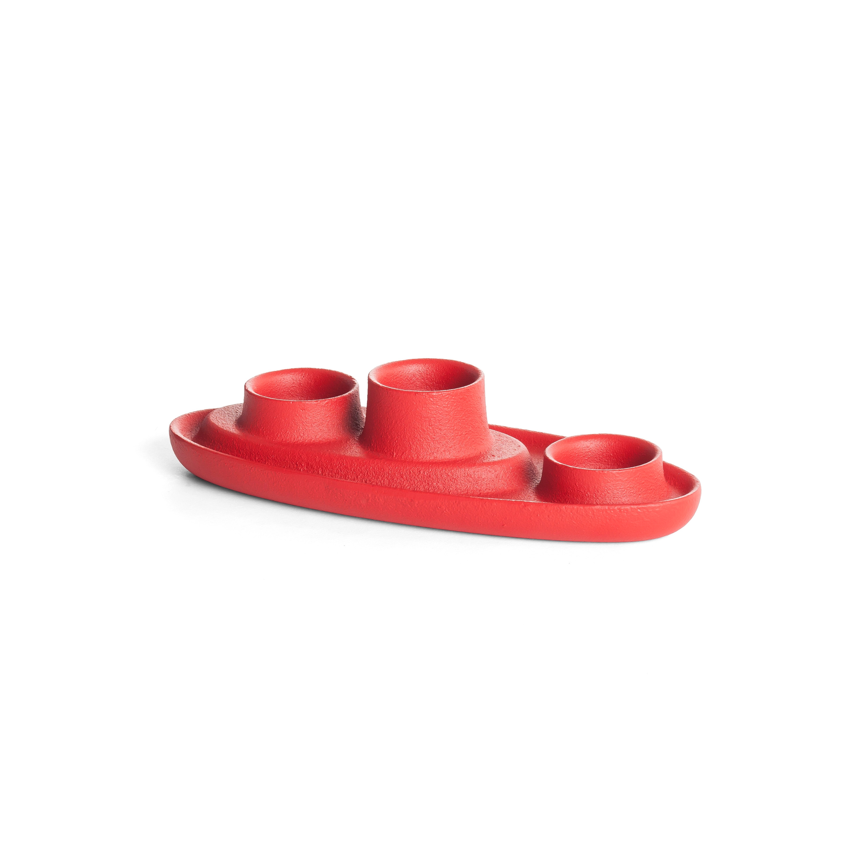 Aye Aye! Candle holder, Achtung red
