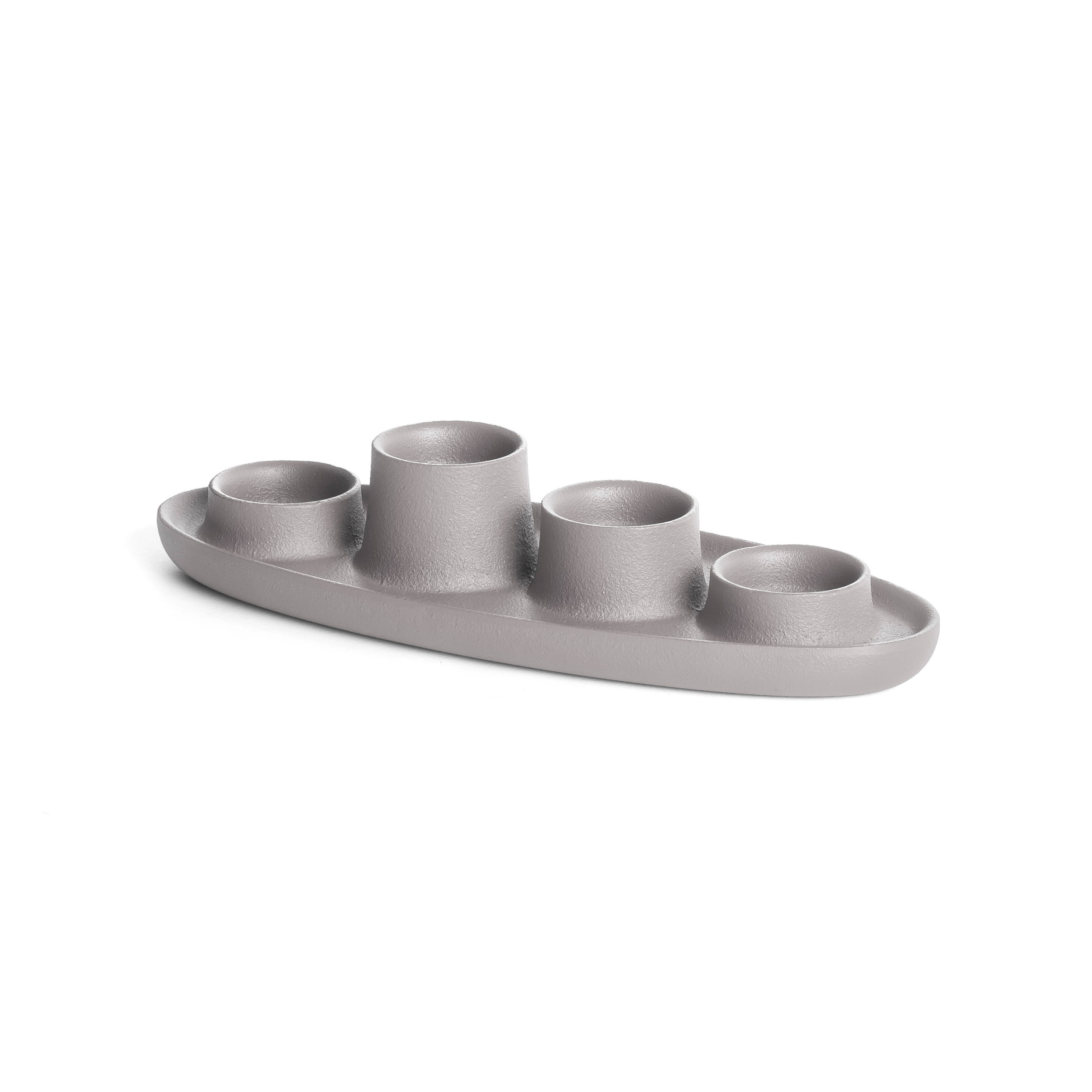 Aye Aye! Candle holder, Steam puffs grey