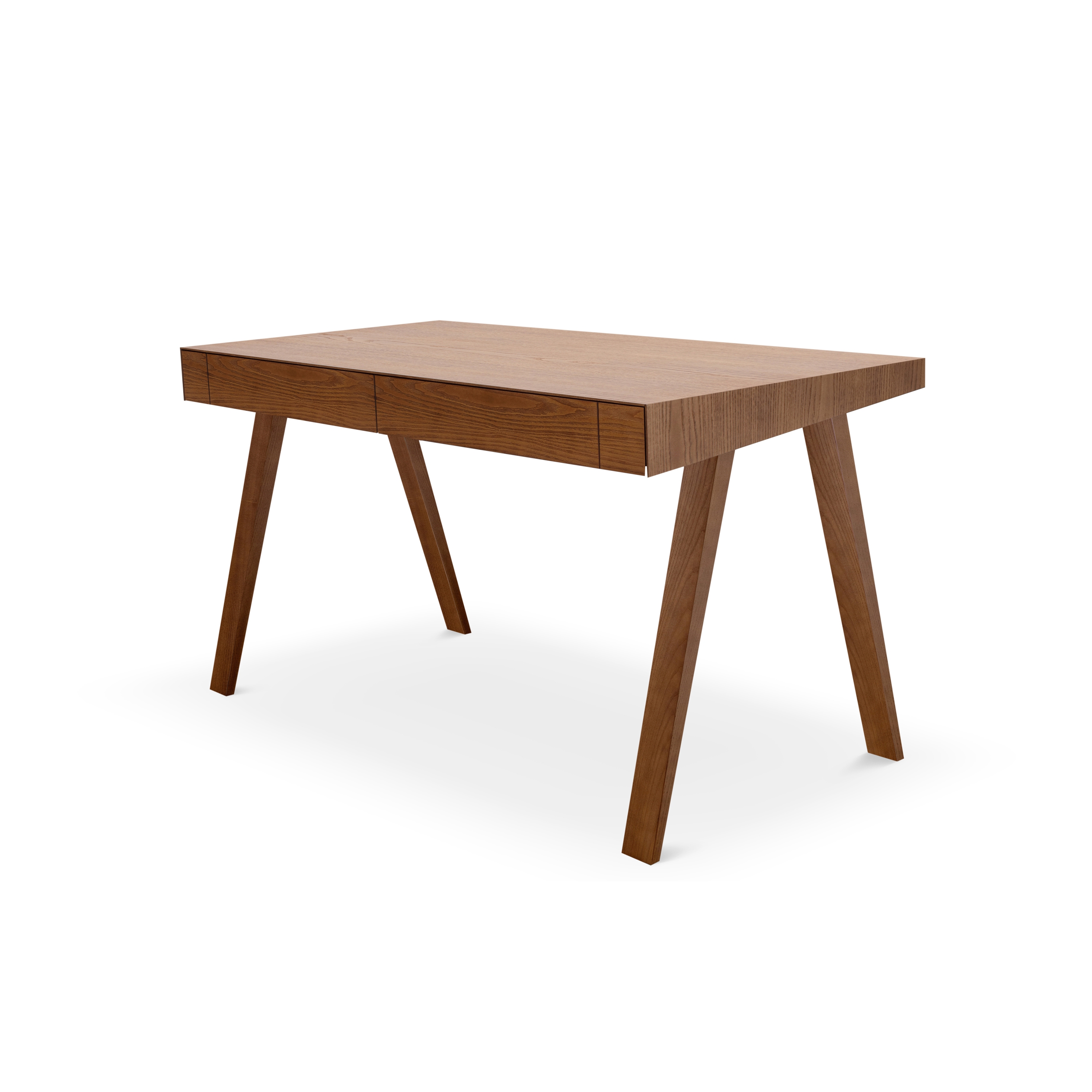 Mostra il prodotto 4.9 Writing Desk, 2 drawers, brown del produttore EMKO PLACE