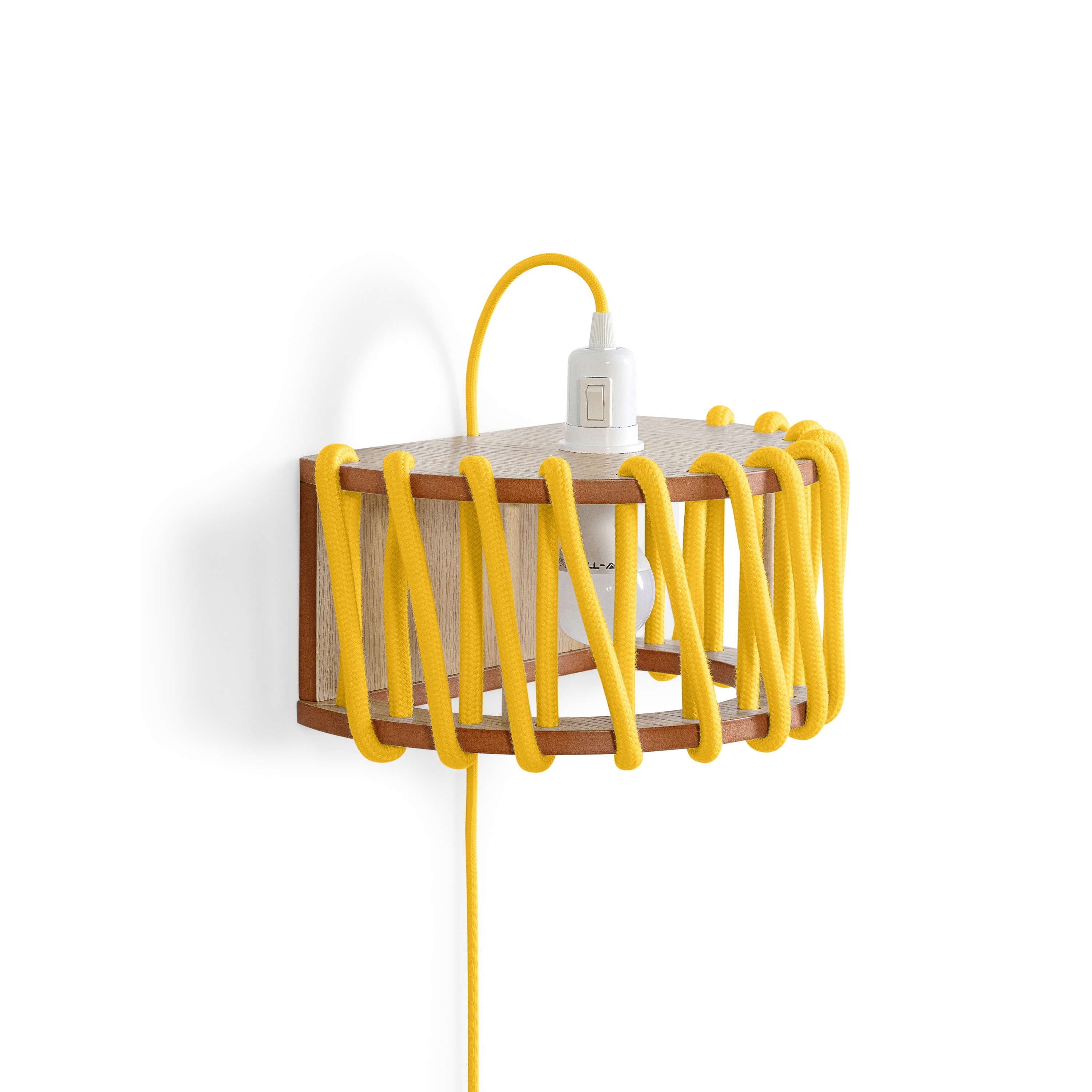 Macaron Wall Lamp, yellow